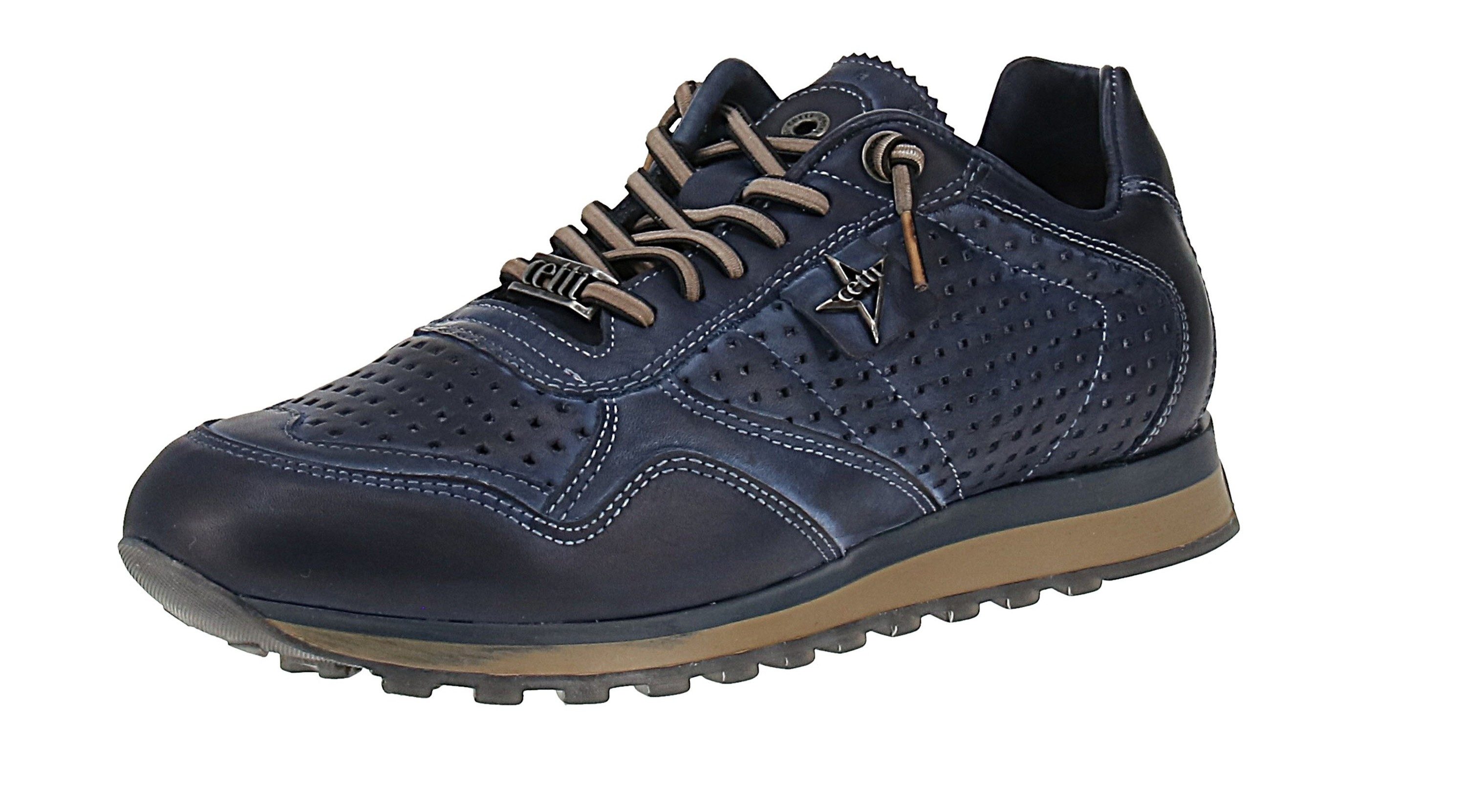 Cetti Cetti C-848 INV27 - Herren Sneaker - Nature-Tin-Navy-Picado Sneaker