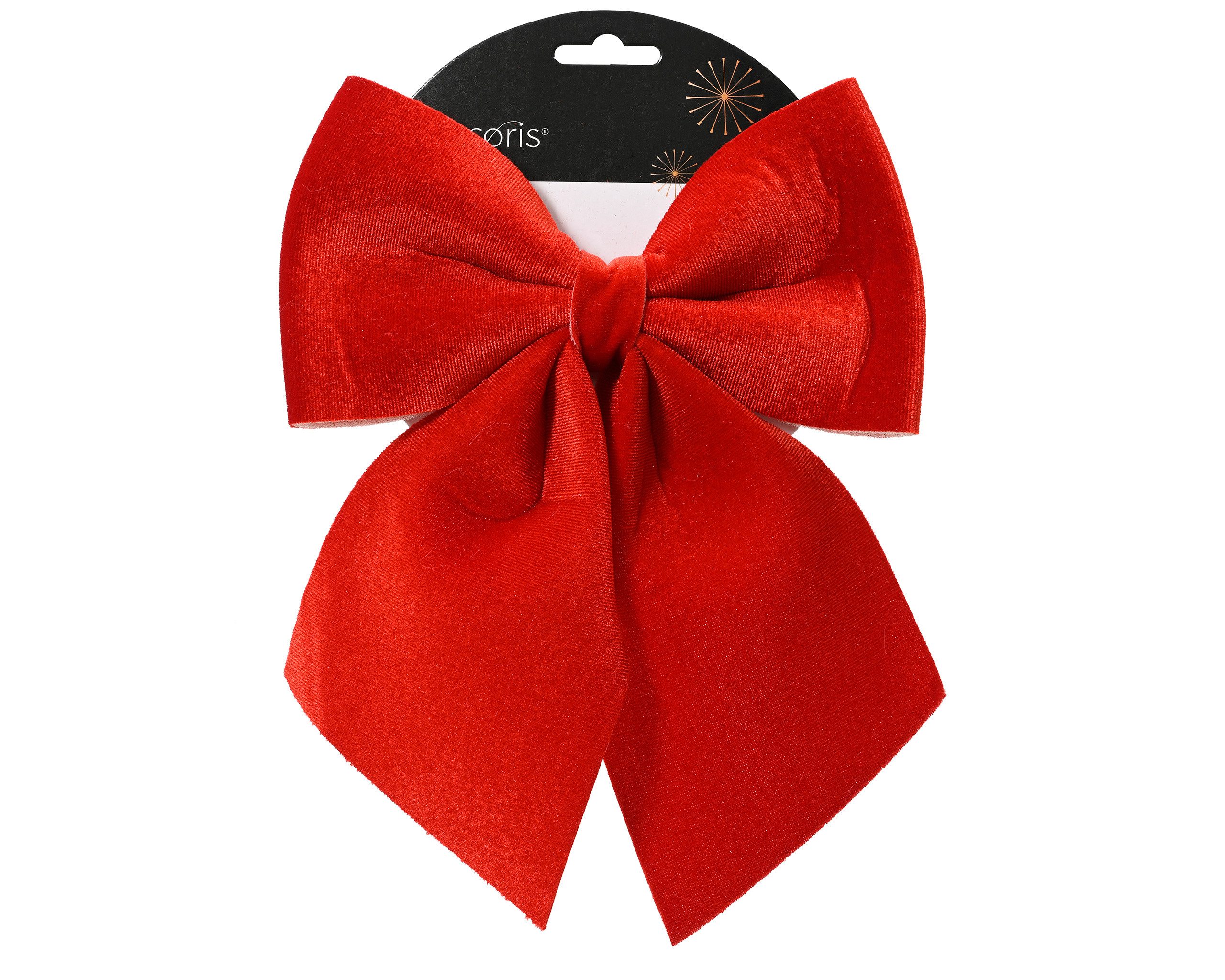 Kaemingk Christbaumschmuck, Schleife 24cm 1 Stück Rot