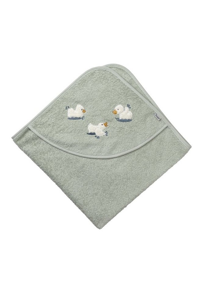 Sterntaler® Badetücher Kapuzenbadetuch 80x80 cm ENTE Edda, Frottee (1-St)