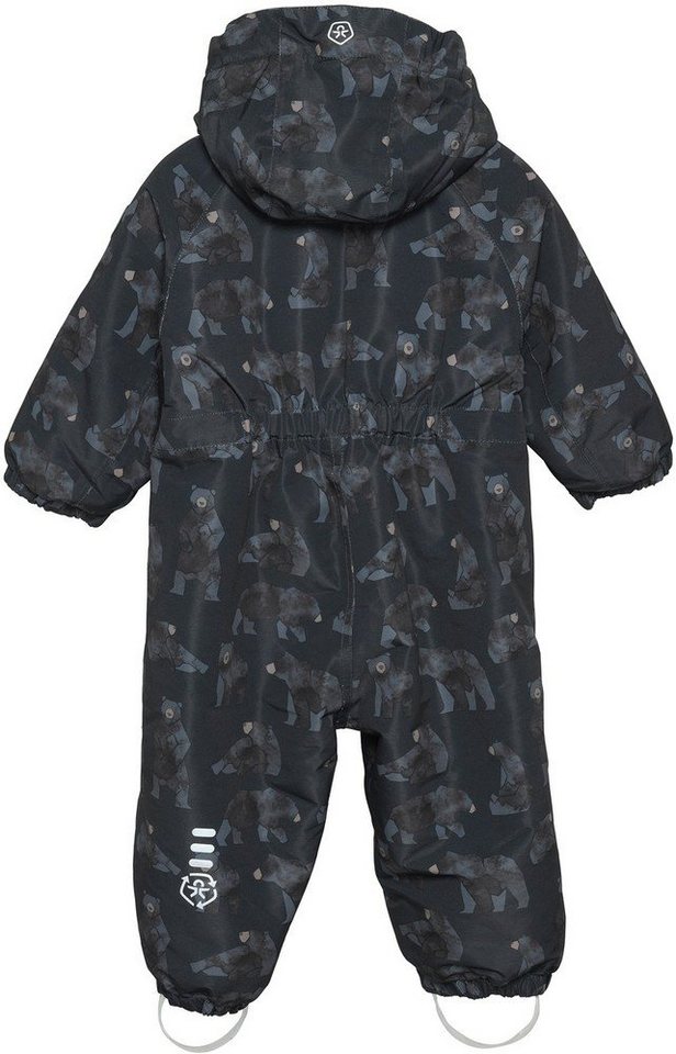 COLOR KIDS Schneeoverall Coverall w. 2 ZIP-AOP