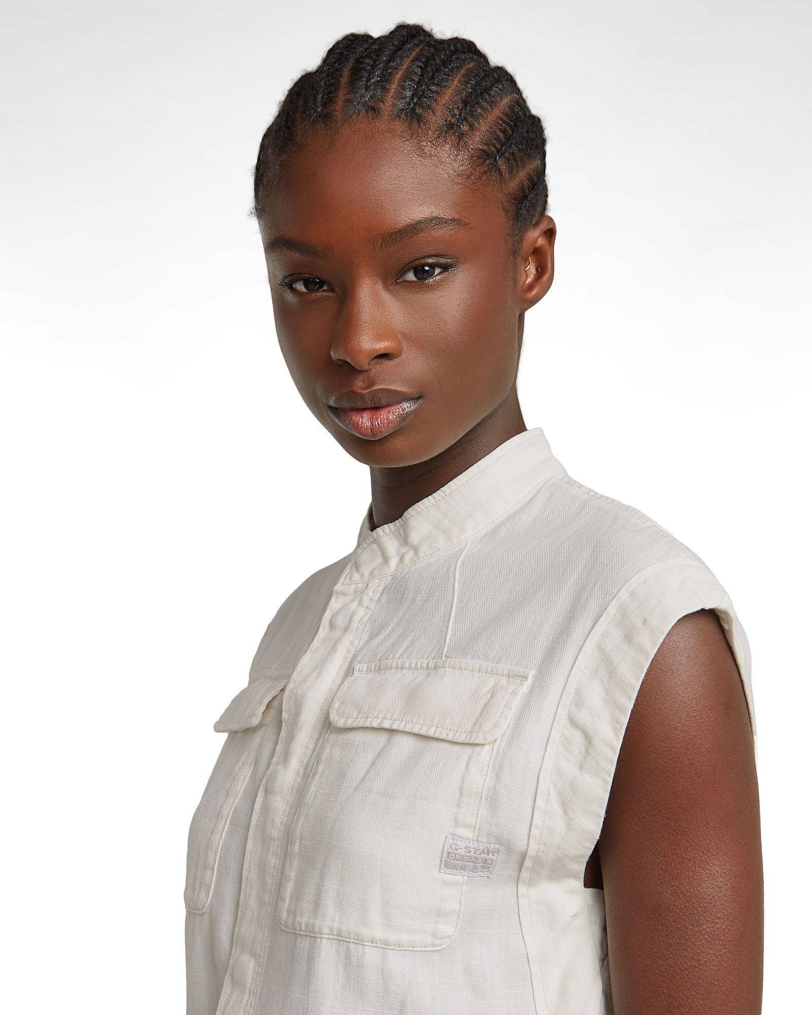 G-STAR Bodykleid Cap Sleeve Pocket Dress