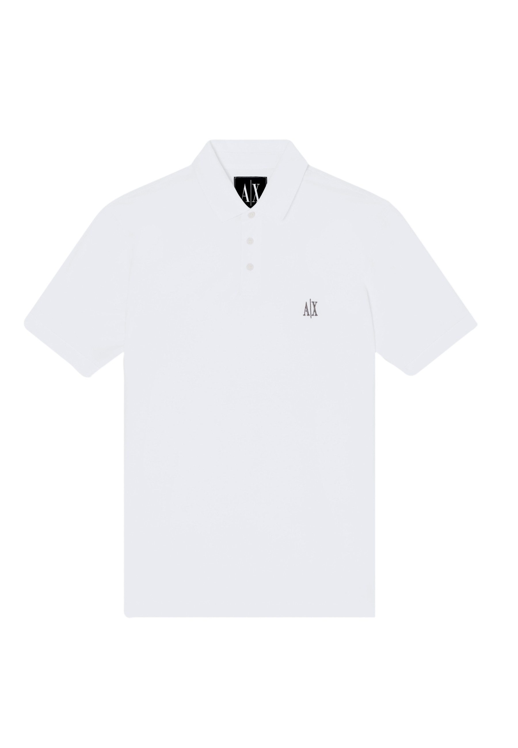 AIX ARMANI EXCHANGE Poloshirt Poloshirt Kurzarmshirt mit Polokragen (1-tlg., 1)