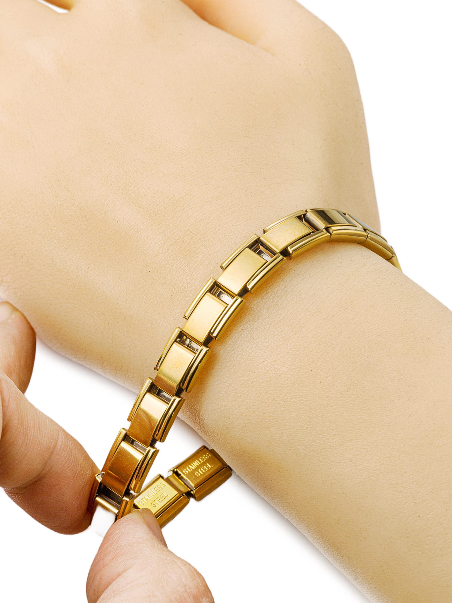 Aniston JEWELRY & WATCHES Armband Schmuck Geschenk Edelstahl Armschmuck Armkette, Made in Germany