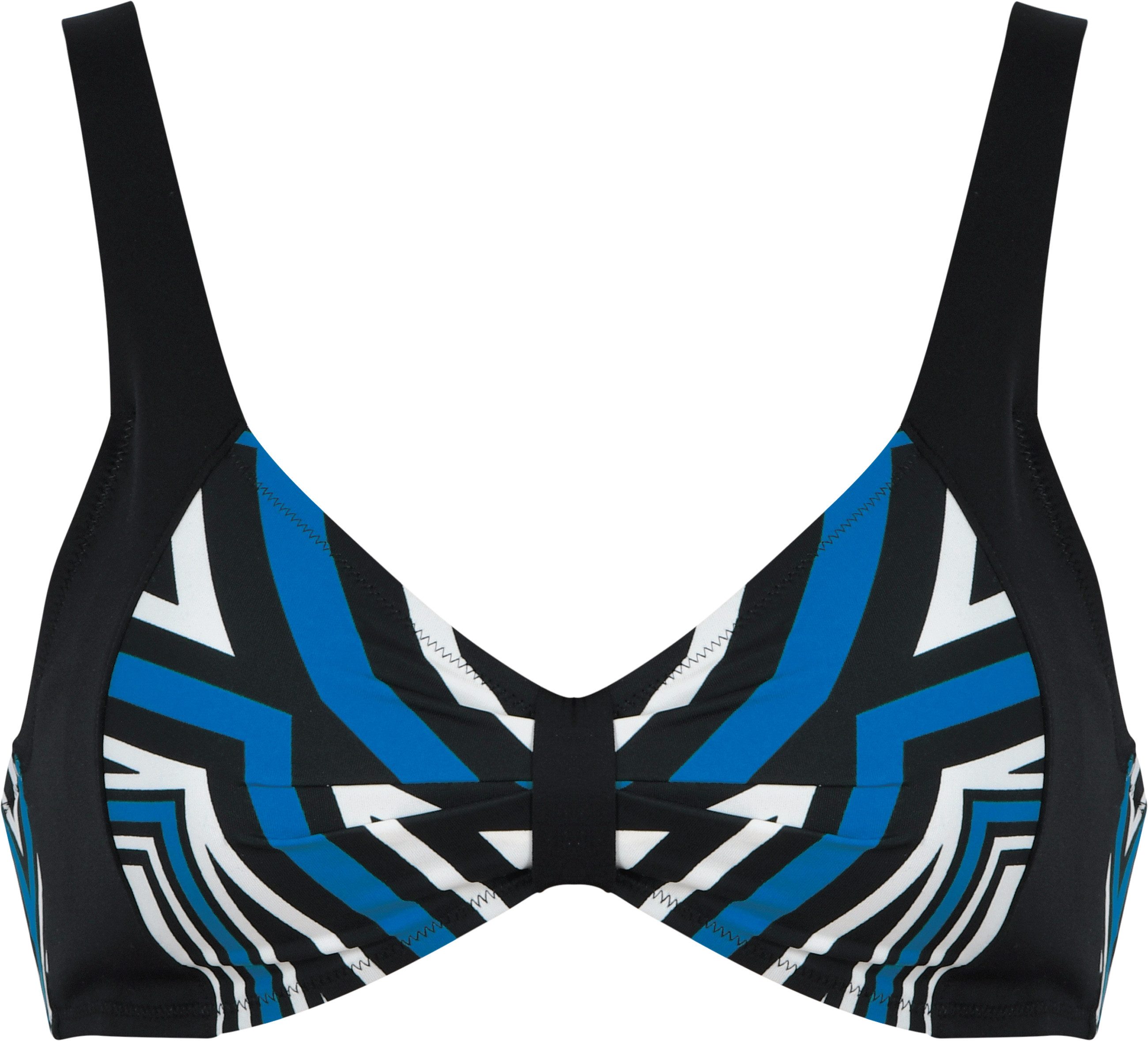 Balconette-Bikini-Top intense Geometrics