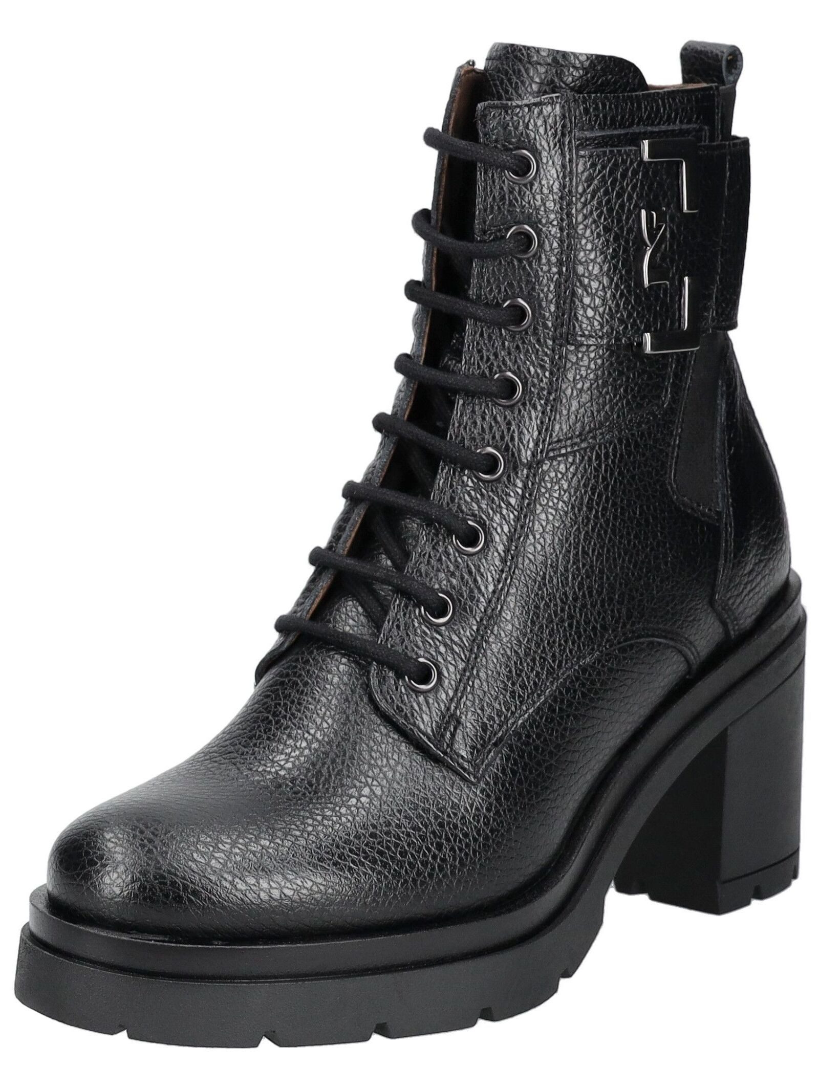 Nero Giardini Stiefelette Leder/Textil High-Heel-Stiefelette günstig online kaufen