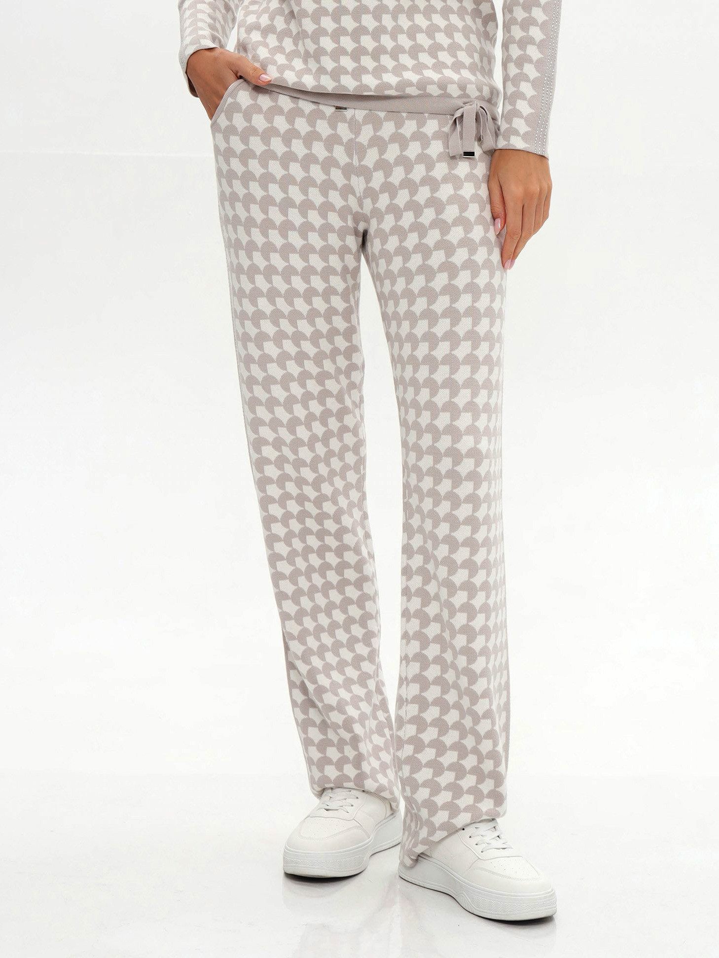 Passioni Strickhose im geraden Schnitt und elastischem Bund günstig online kaufen