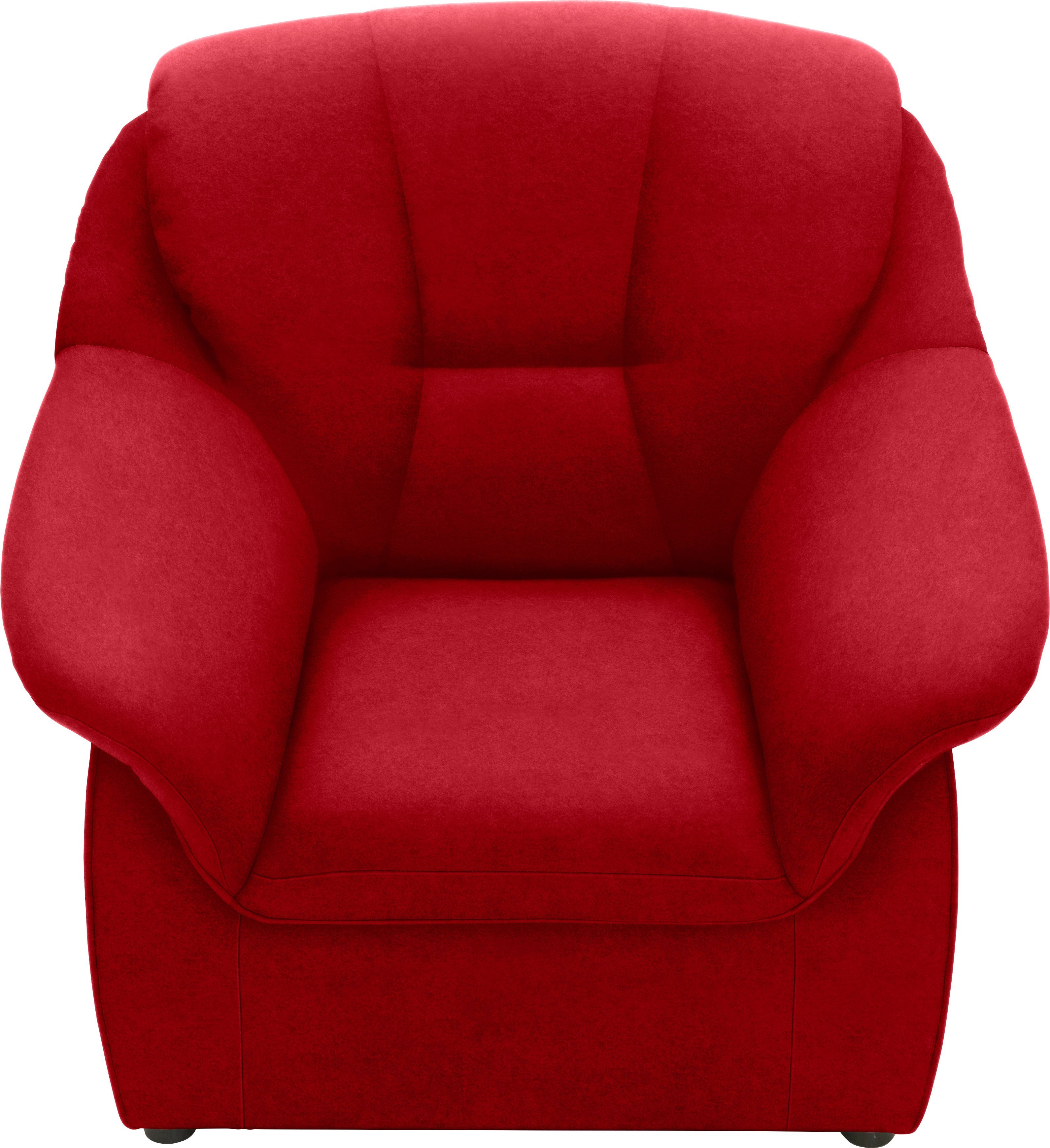 DOMO collection Sessel Faenza für kleine Räume, zeitlos und elegant, kompakte Maße