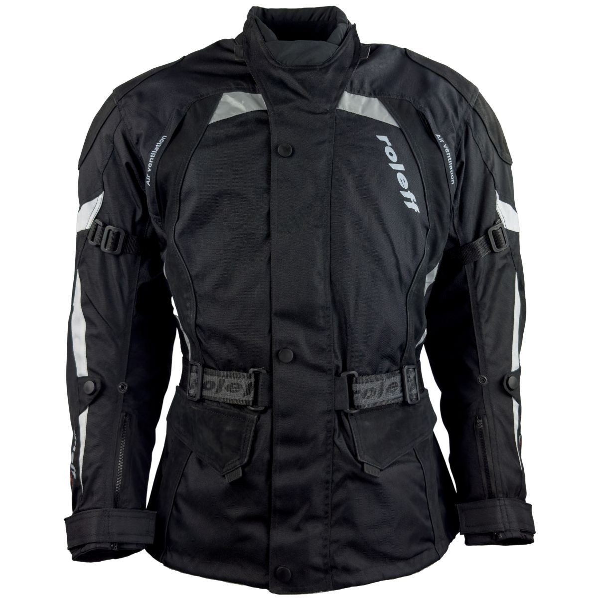 roleff Motorradjacke RO594 - Robuste 3-in-1 Jacke mit Nubukleder & Protektoren auch in großen Größen – Bild 2 von 5