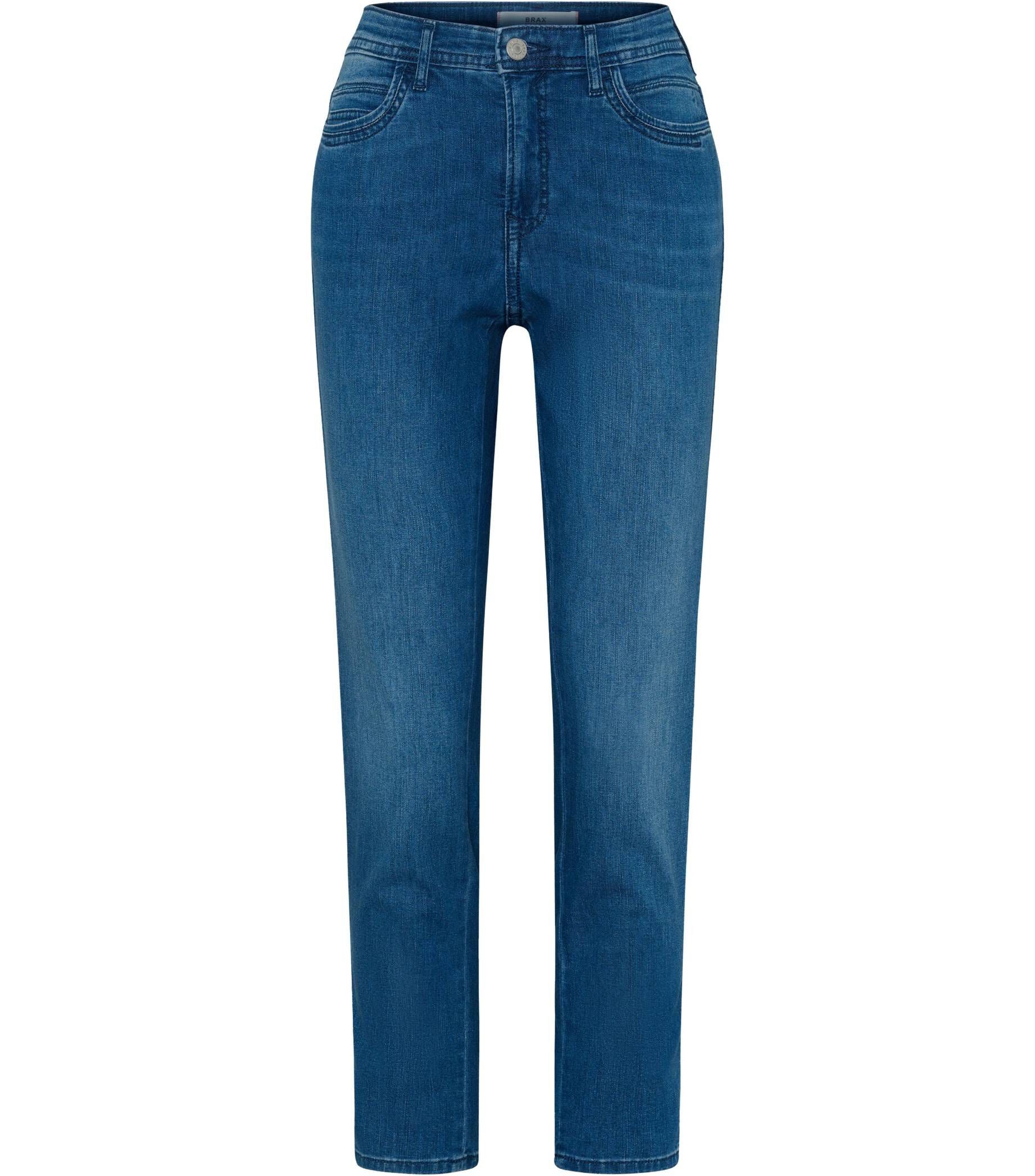 BRAX Style Mary Jeans 5 Tasche In Thermo Denim - Blu Scuro, Vestibilità Comoda, 36 W/32 L Donna - 3