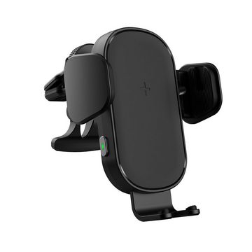MidGard Auto Lüftung-Handyhalterung mit Ladefunktion Wireless Charging Smartphone-Halterung