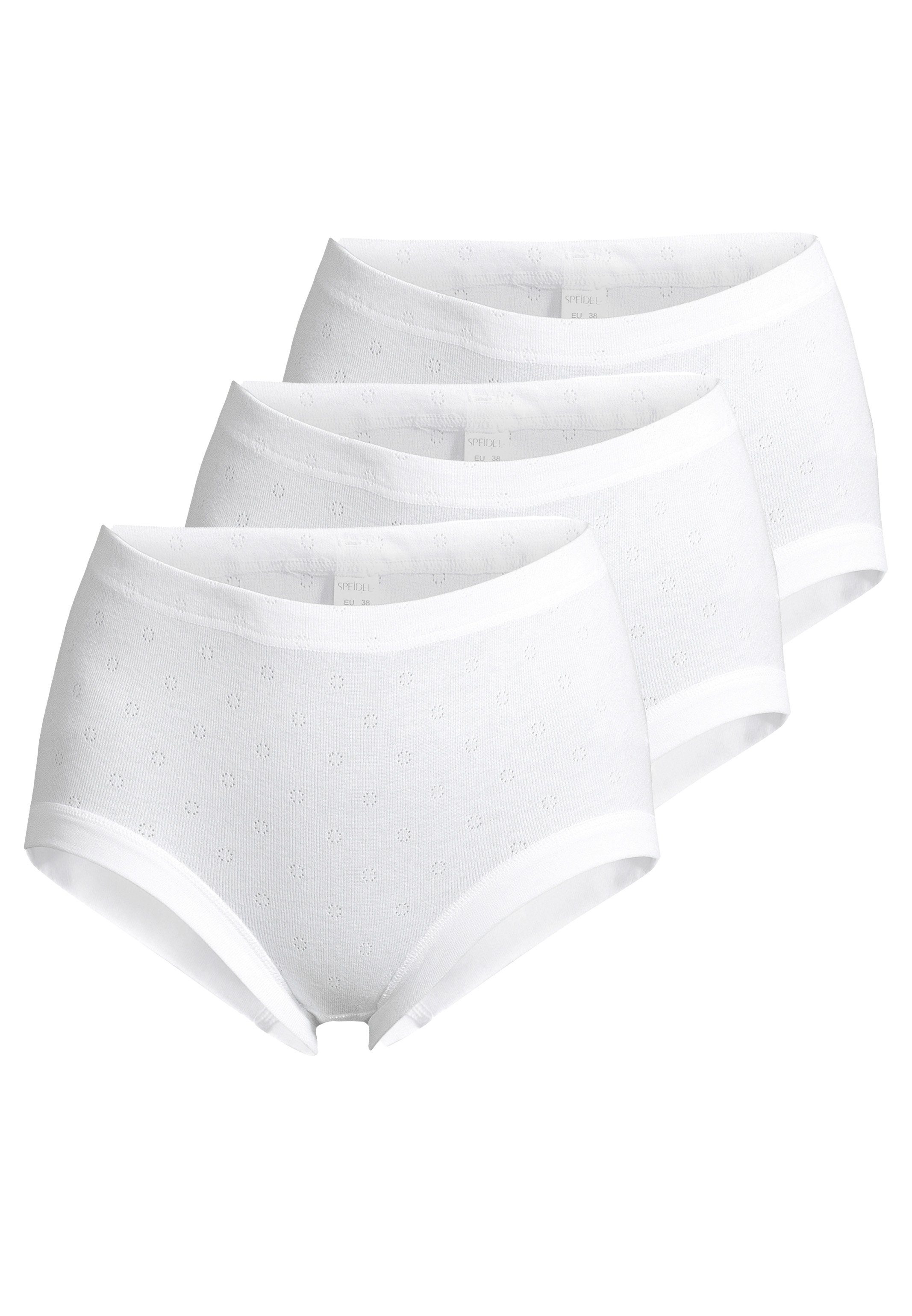 Speidel Taillenslip 3er Pack Nina (Spar-Set, 3-St) Taillen Slip - Baumwolle - Atmungsaktiv