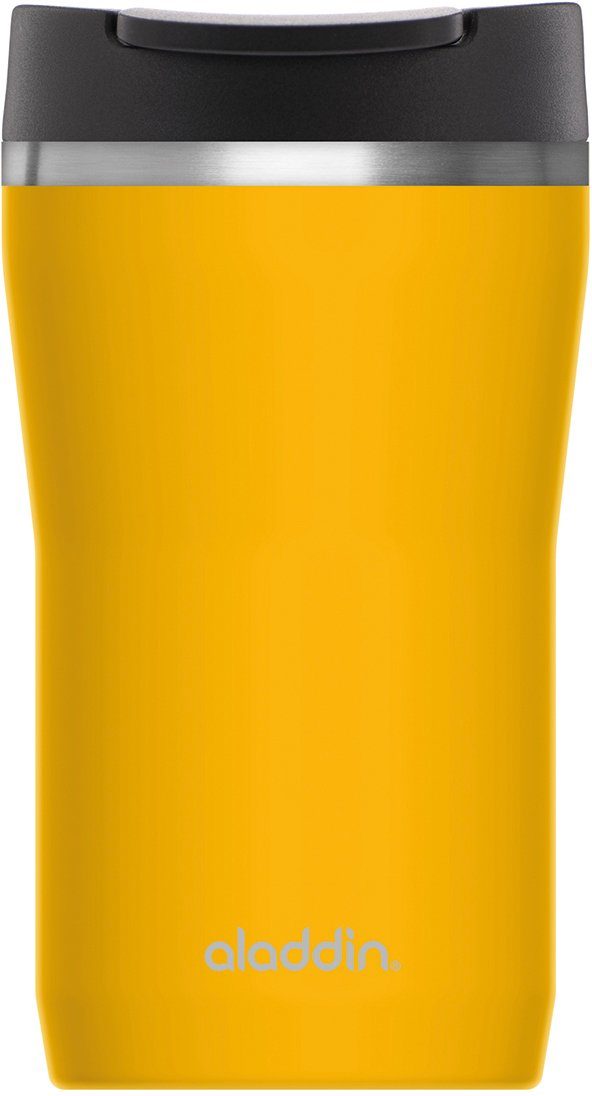 aladdin Coffee-to-go-Becher Barista Café, Edelstahl, Kunststoff, 2,5 Stunden heiß & 4,5 Stunden kalt, auslaufsicher, 250 ml