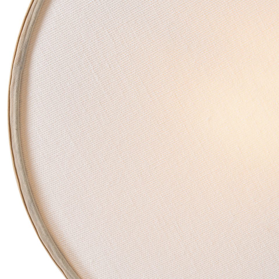 Qazqa Deckenleuchte Tromma, ohne Leuchtmittel, E27, Naturel, Orientalisch, günstig online kaufen