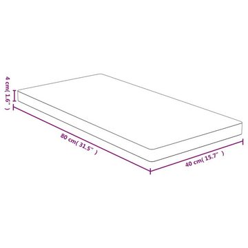 furnicato Tischplatte 40x80x4 cm Bambus (1 St)