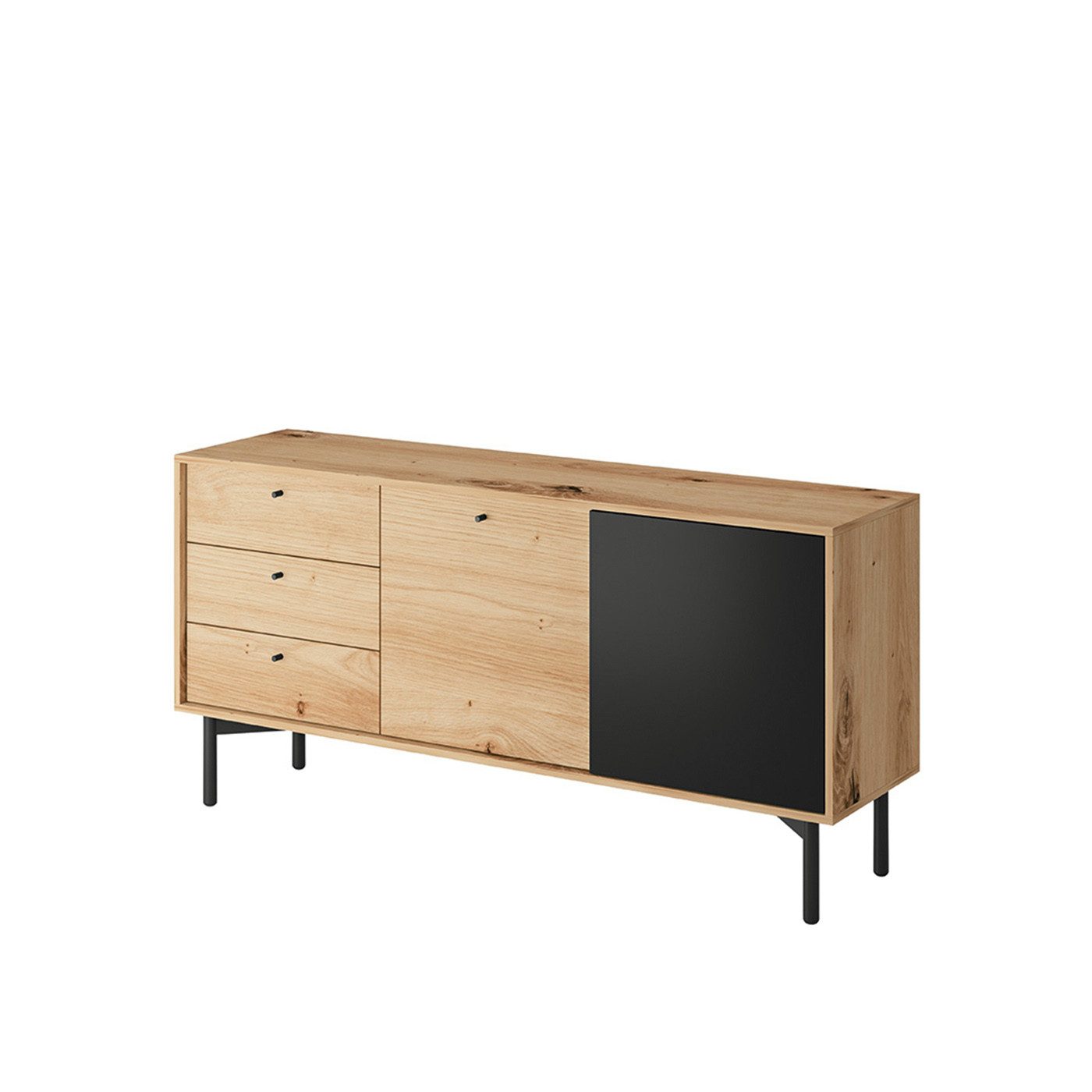 MOEBLO Kommode NOBON NK151 (Lowboard Fernsehtisch TV Bank TV Tisch Fernseher Tisch TV Меблі), (BxHxT):151x74x41 cm