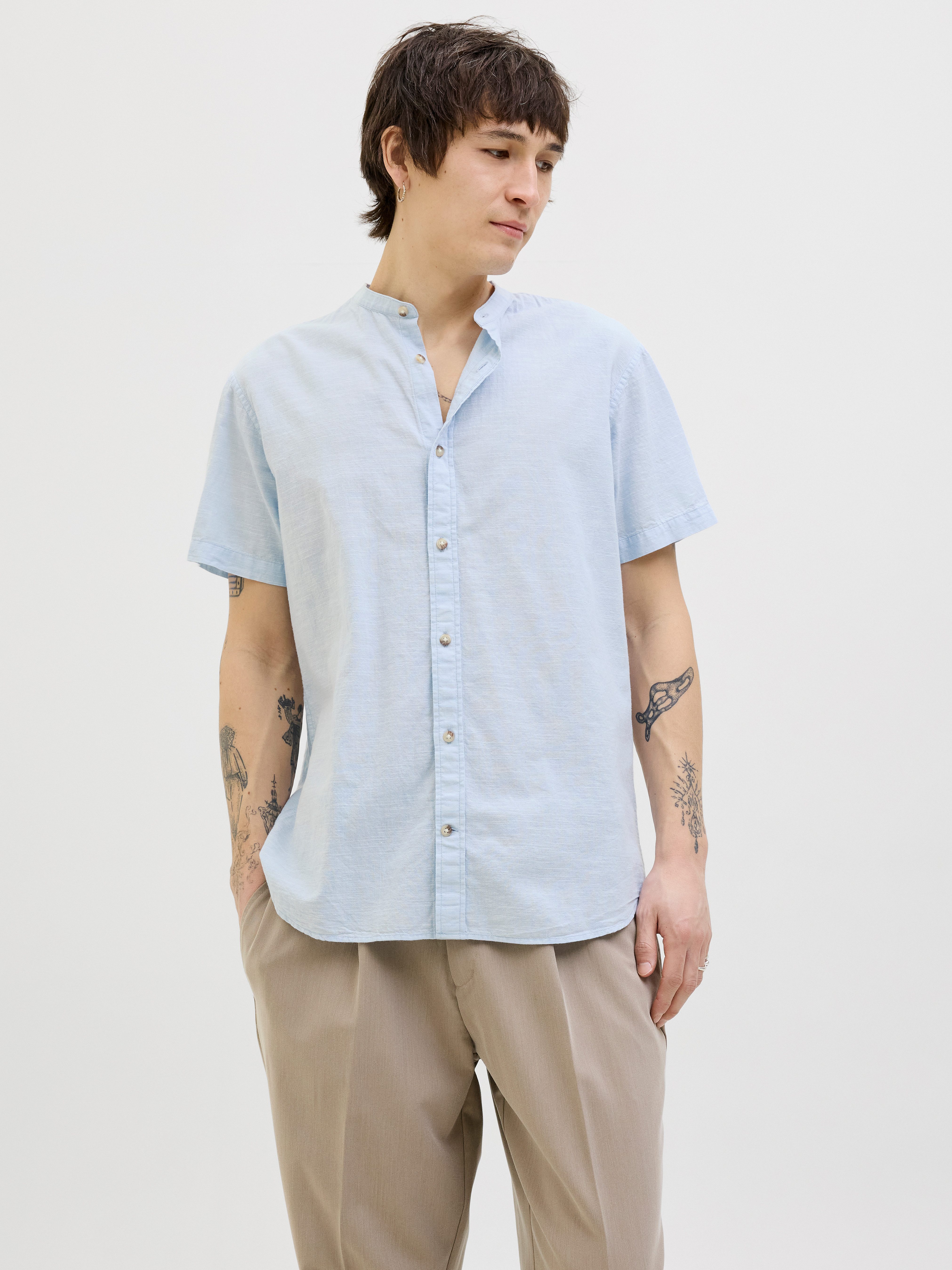 Jack & Jones Kurzarmhemd JJESUMMER BAND günstig online kaufen