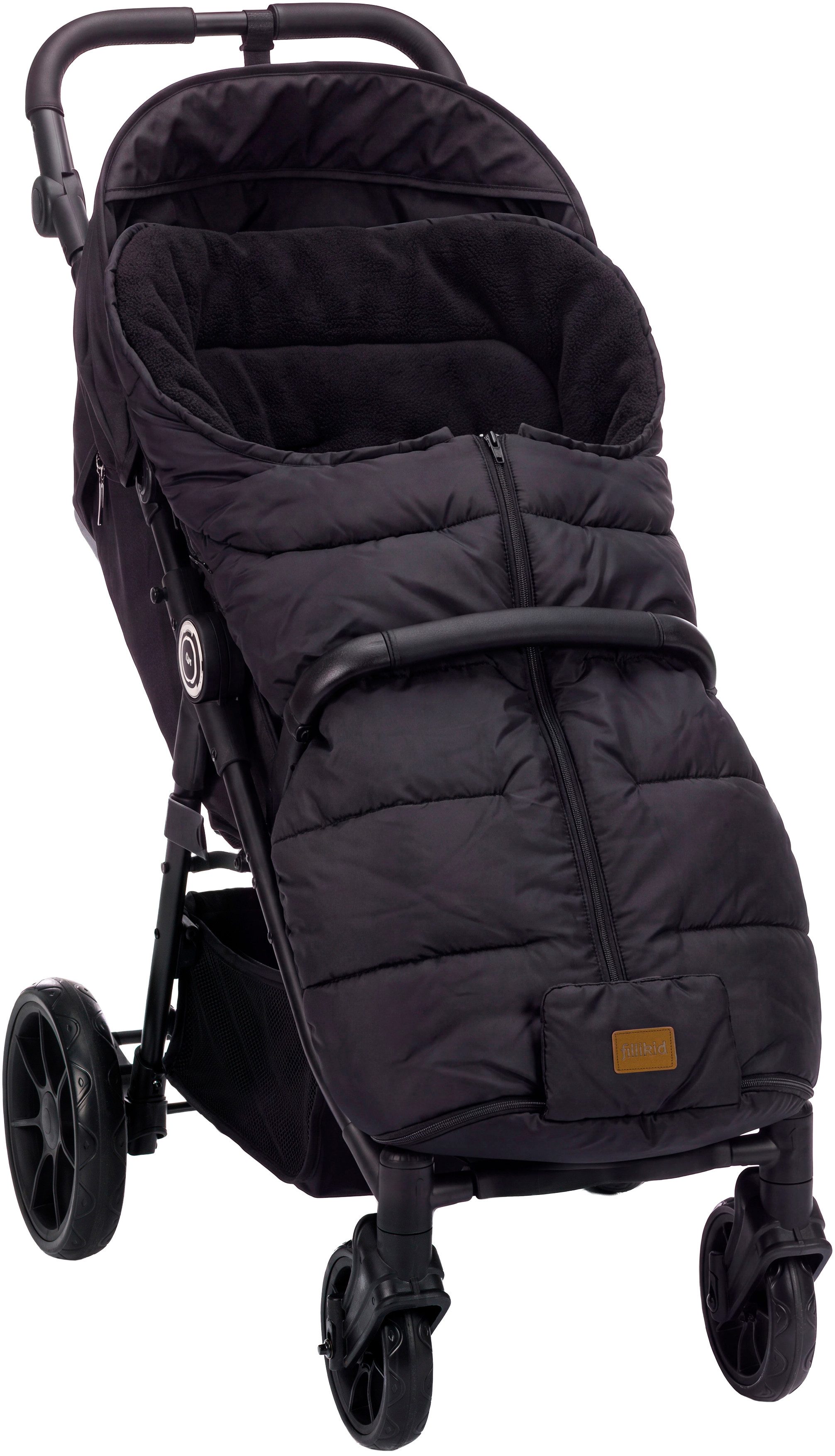 Fillikid Fußsack Eco Big Winterfußsack, schwarz – Bild 3 von 5