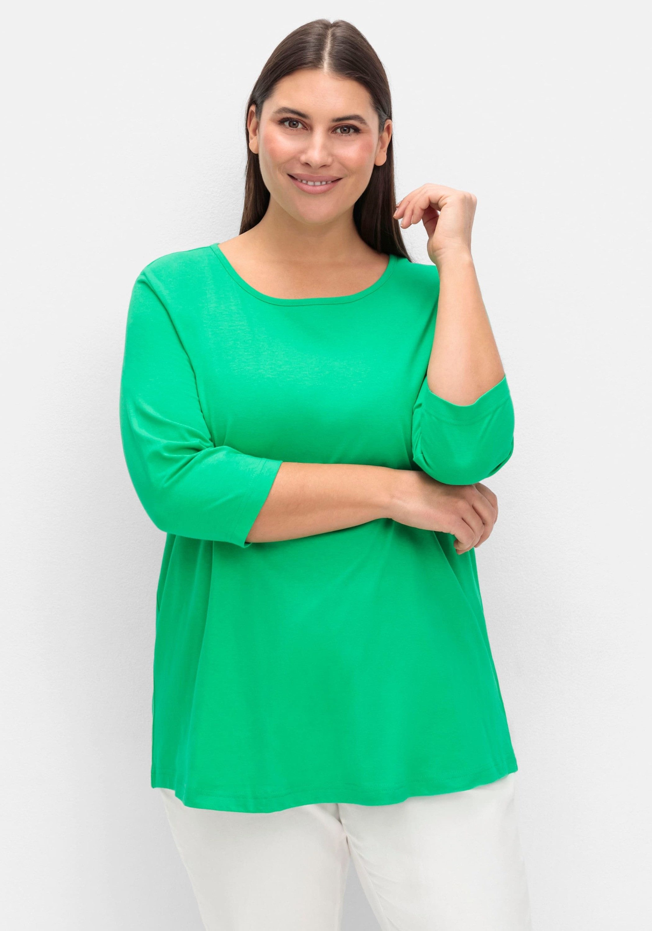Sieh an! T-Shirt Doppelpack Shirts 3/4-Arm (2-tlg)