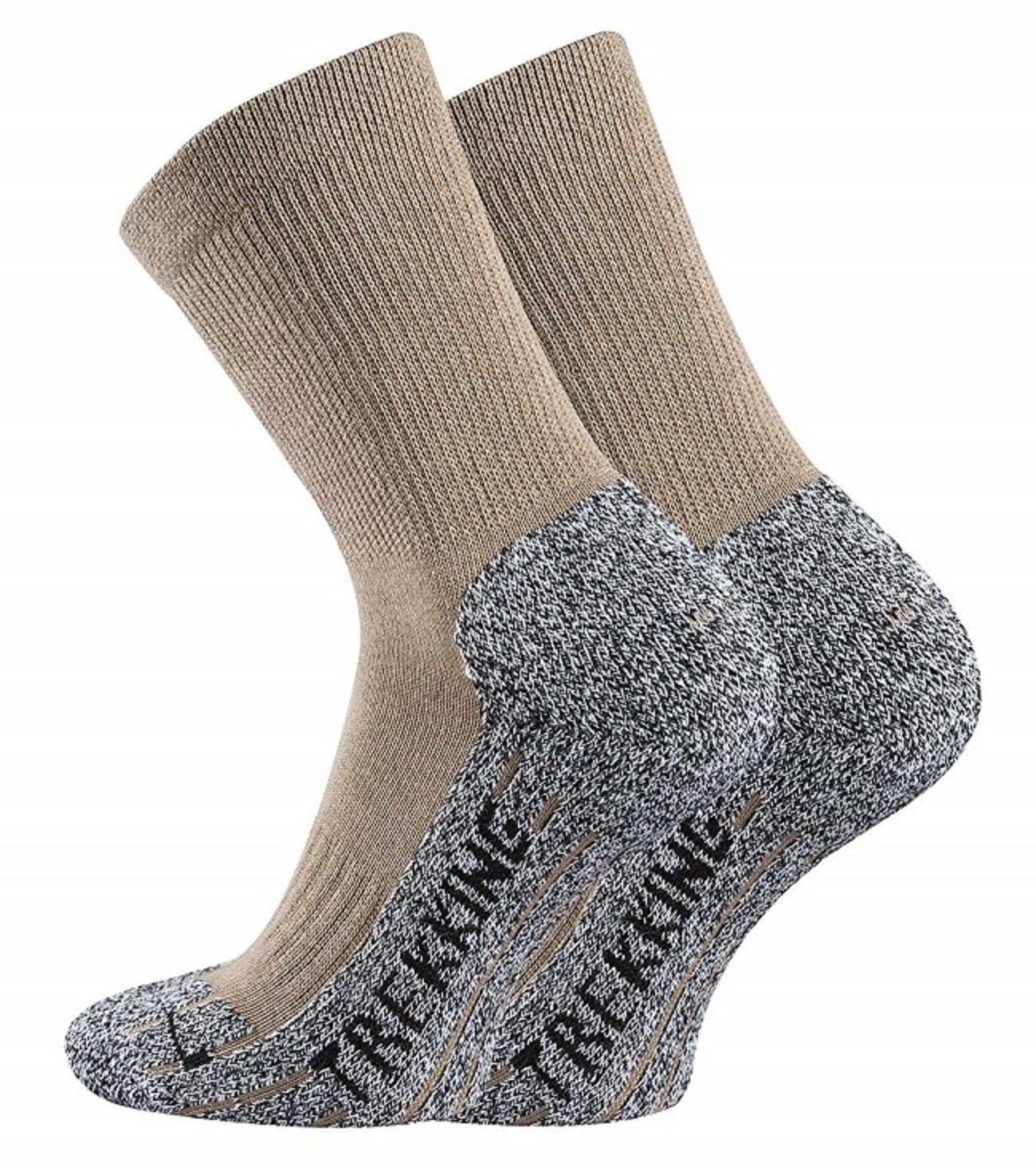 TippTexx 24 Wandersocken 4 Paar Unisex Performance Trekkingsocken, PRIMA KLIMA mit COOLMAX