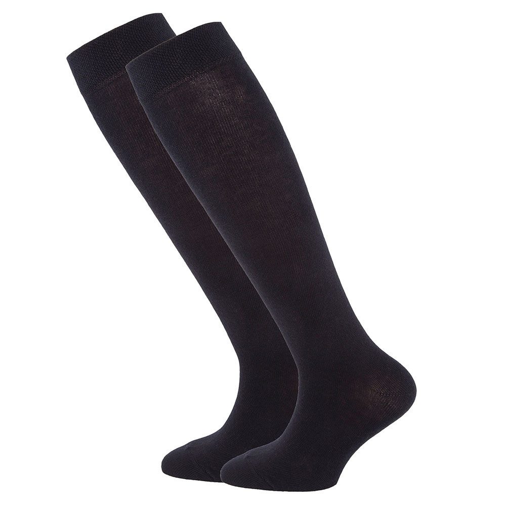 Kniestrümpfe Kniestrümpfe 2er Pack Uni