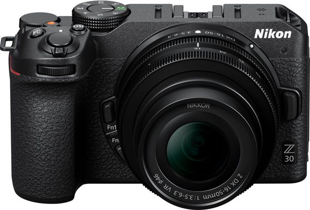 Nikon »Kit Z 30 16–50 50–250 VR« Systemkamera (NIKKOR Z DX 16–50 mm 1 3,5–6,3 VR, NIKKOR Z DX 50–250 mm 1 4,5–6,3 VR, 20,9 MP, Bluetooth, WLAN (Wi Fi)  - Onlineshop OTTO