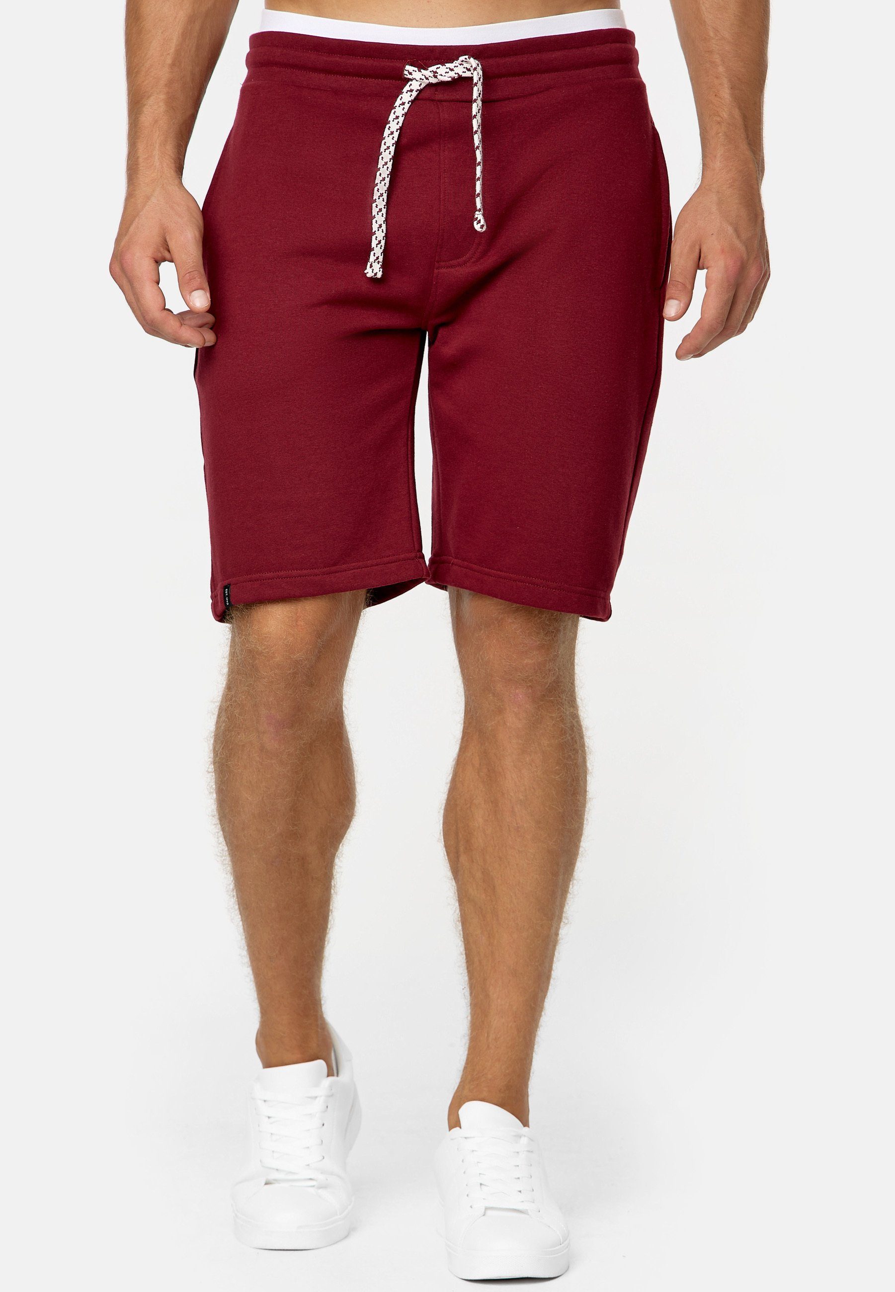 Indicode Sweatshorts Aldrich elastischer Bund mit günstig online kaufen