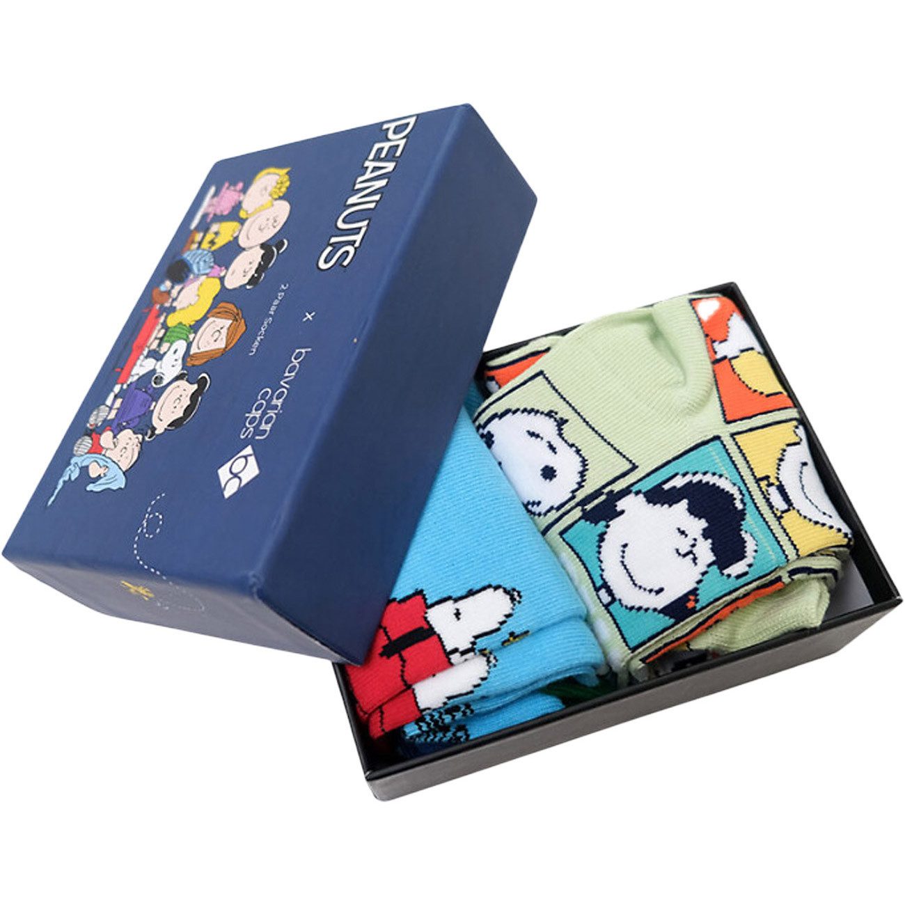 Bavarian Caps Socken Sockenbox Peanuts Sockenbox günstig online kaufen