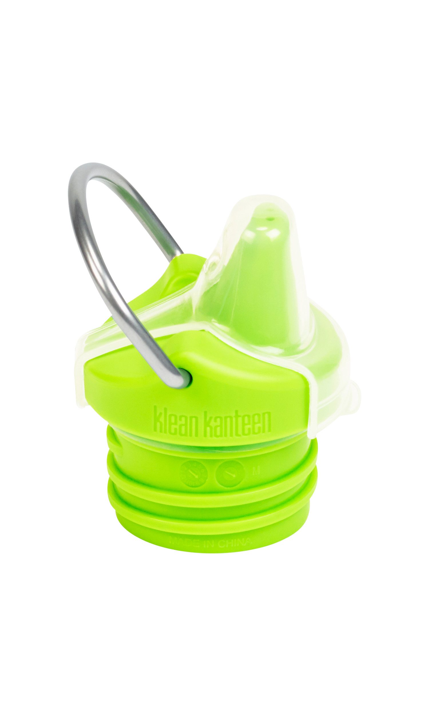 Klean Kanteen Taschenmesser Klean Kanteen Sippy Cap Bright Grün Metallbügel