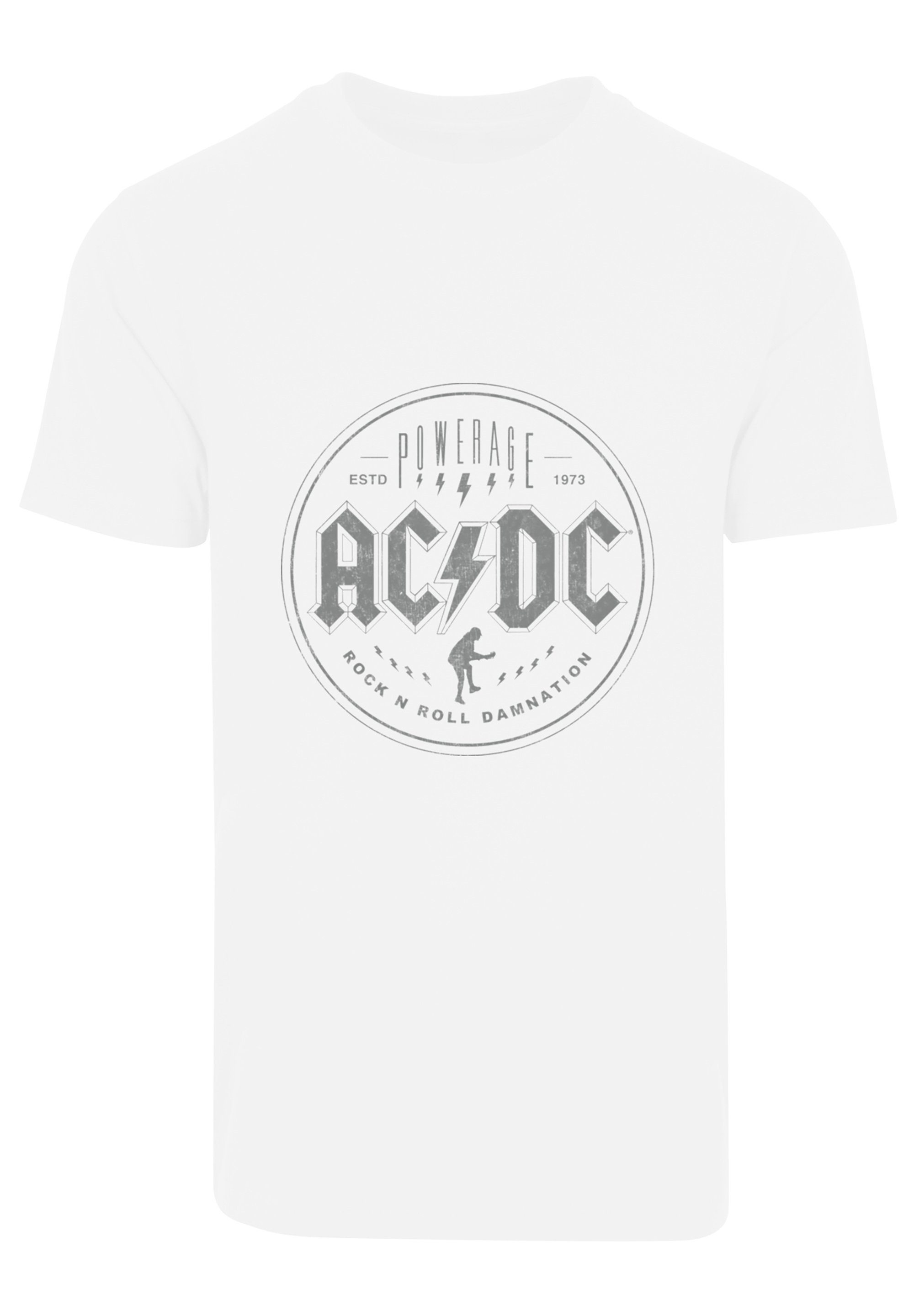 ACDC Damnation F4NT4STIC N Roll Herren Print für Kinder & Rock T-Shirt