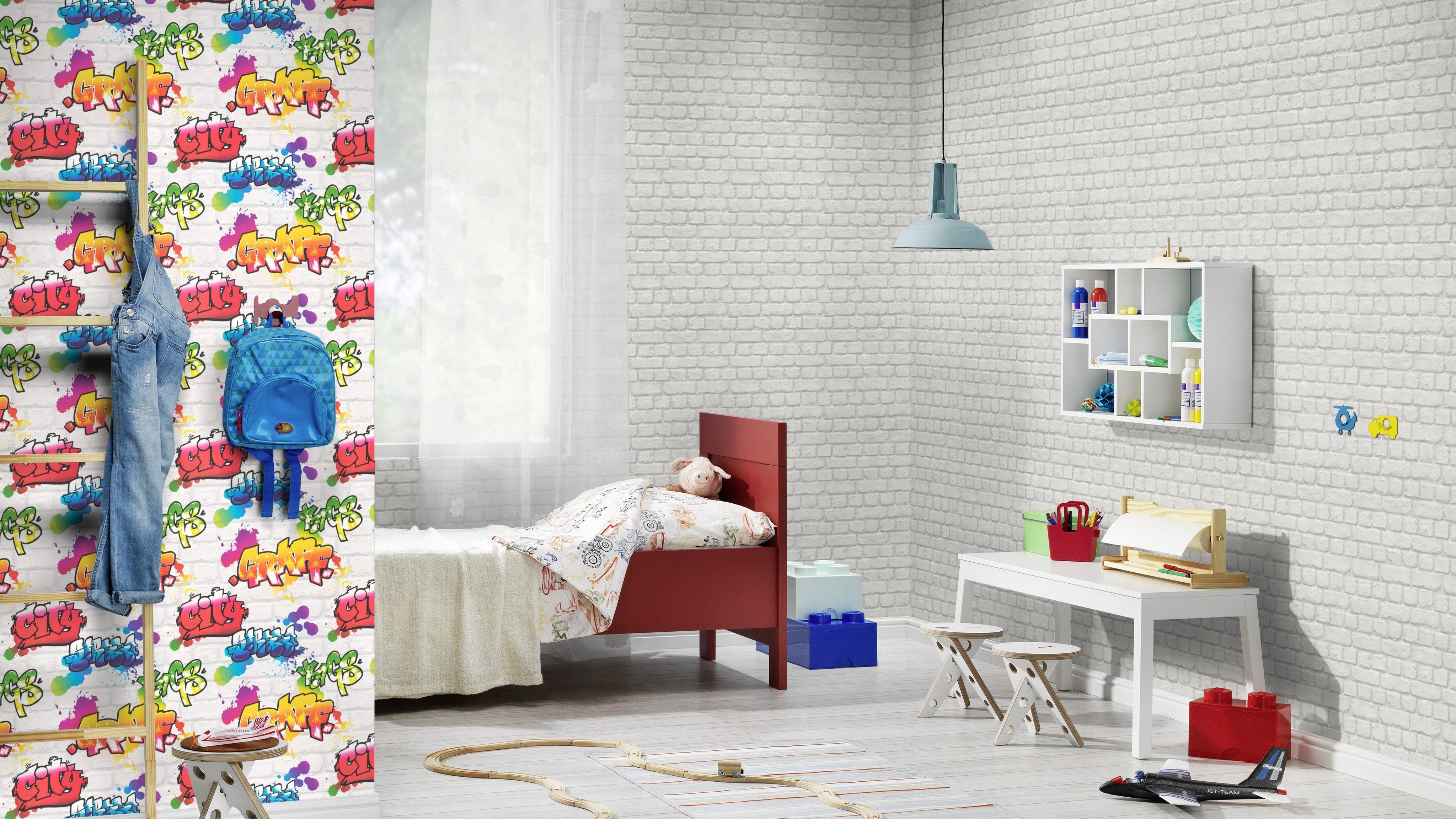 Rasch Papiertapete Rasch Selection, Teens, rot günstig online kaufen