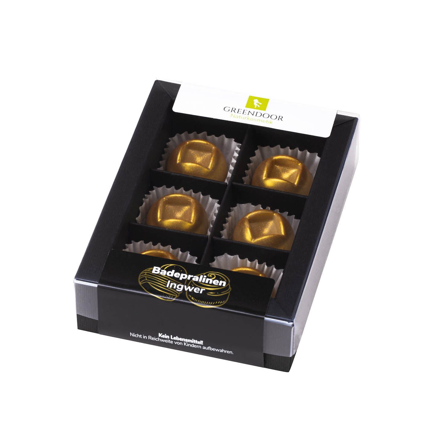 Badepraline Geschenk Set Badepralinen Ingwer