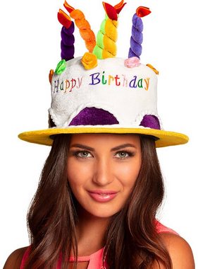 Boland Kostüm Partyhut Geburtstagstorte, Ein bunter Hut für lustige Partys