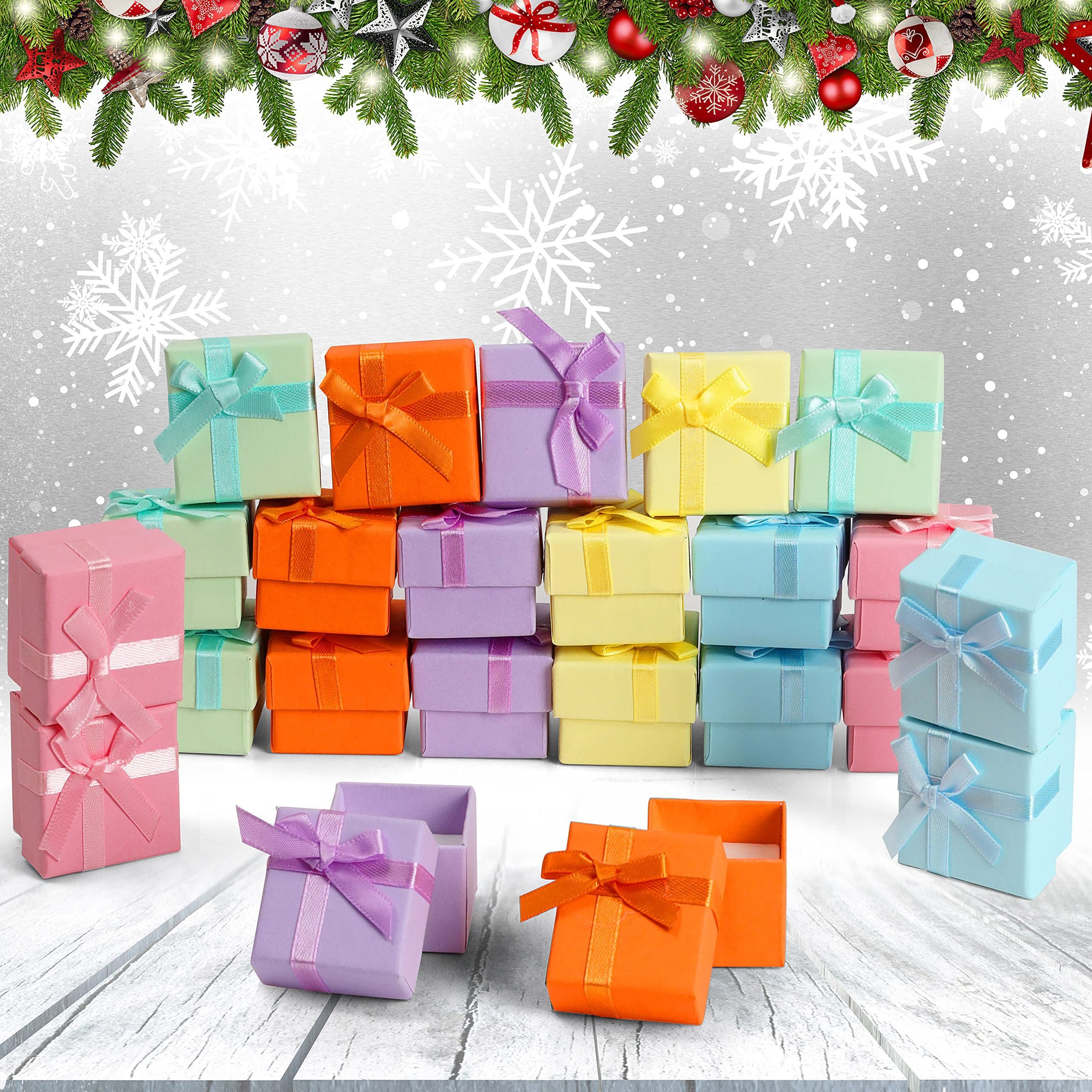 Kurtzy Geschenkbox Schmuckkästchen - 24 Stück, günstig online kaufen