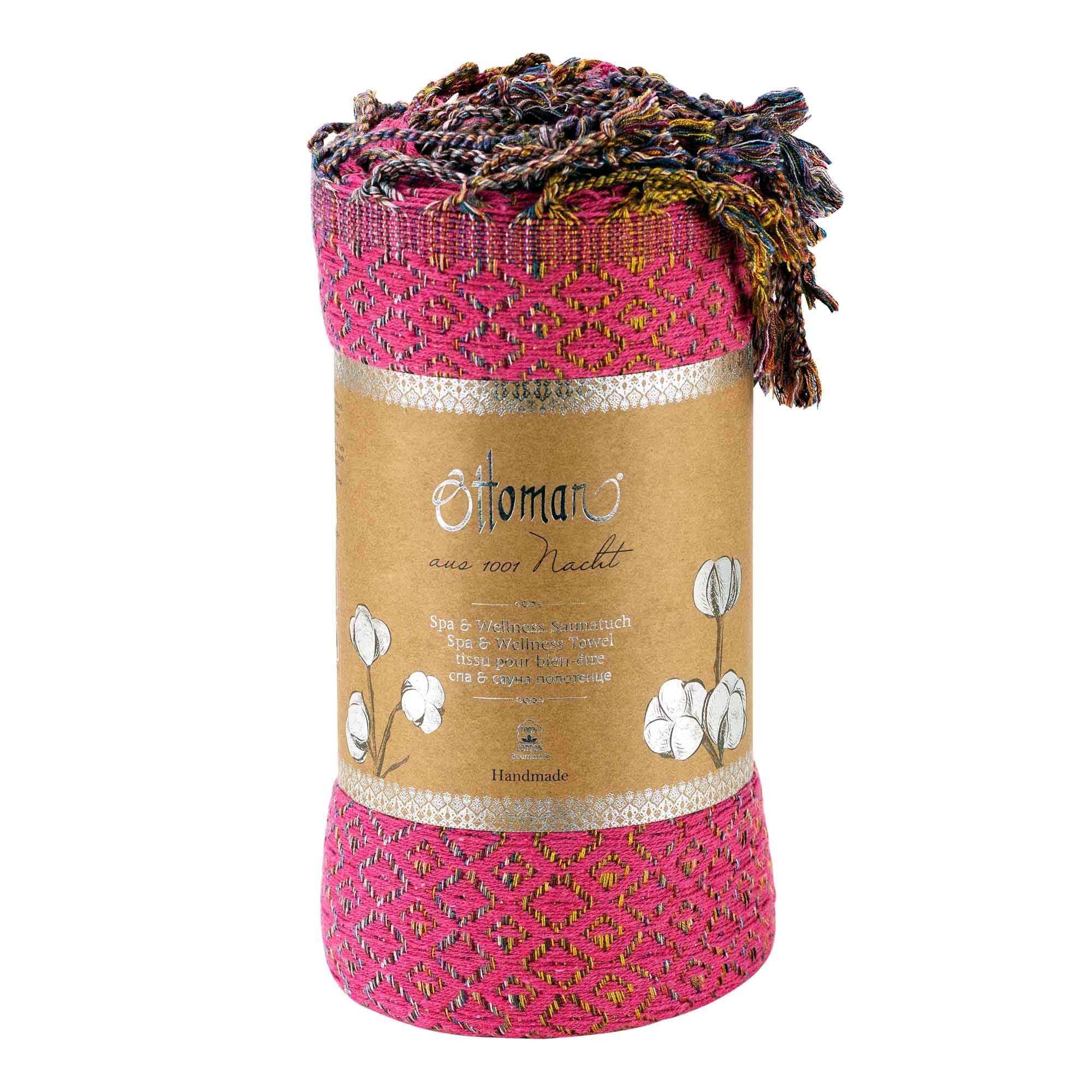 GREENDOOR Hamamtuch Premium Hamam Tuch Jasmin pink