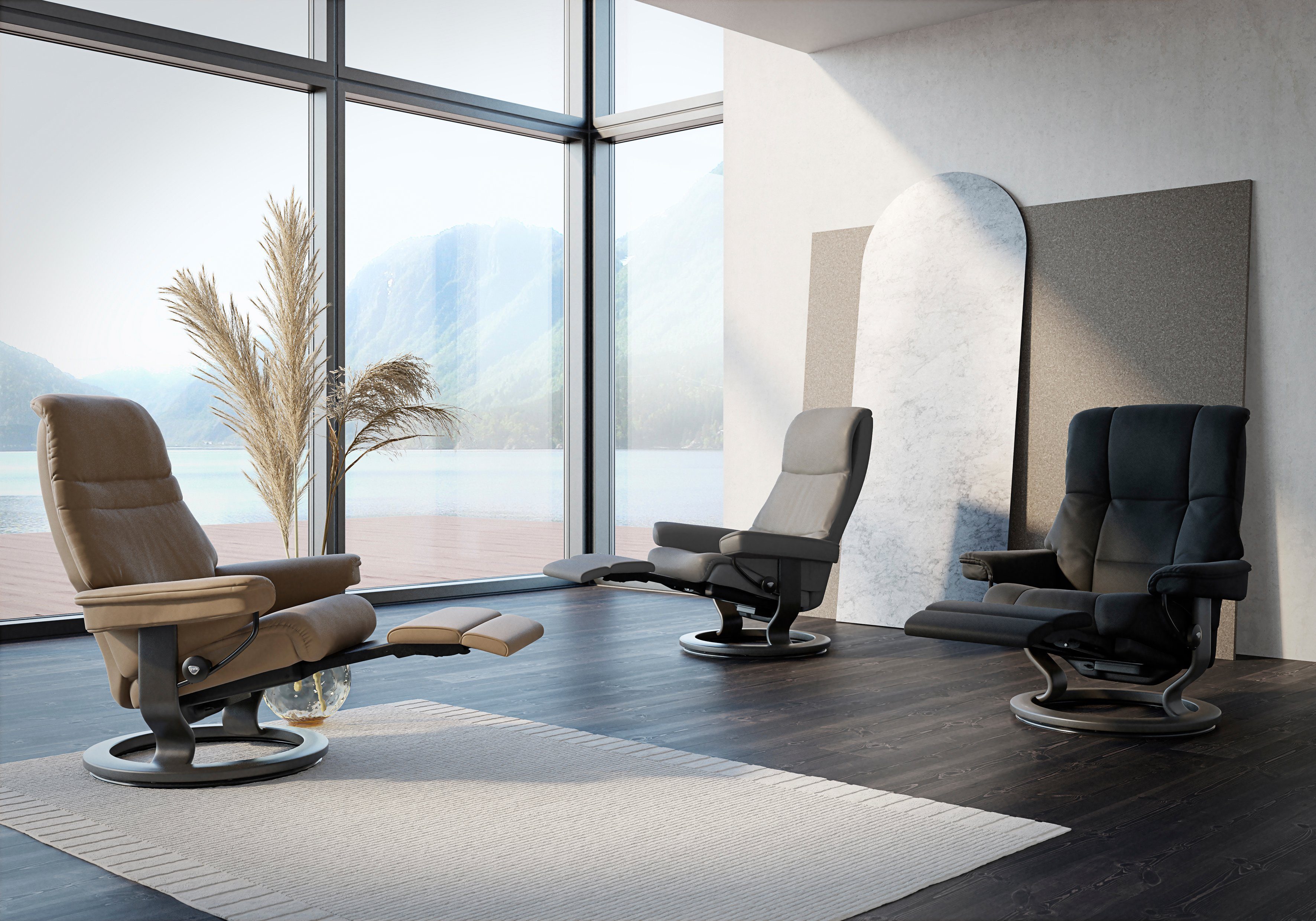Stressless® Relaxsessel Mayfair, elektrisch verstellbar, optional 2-motorisch, Größe M & L