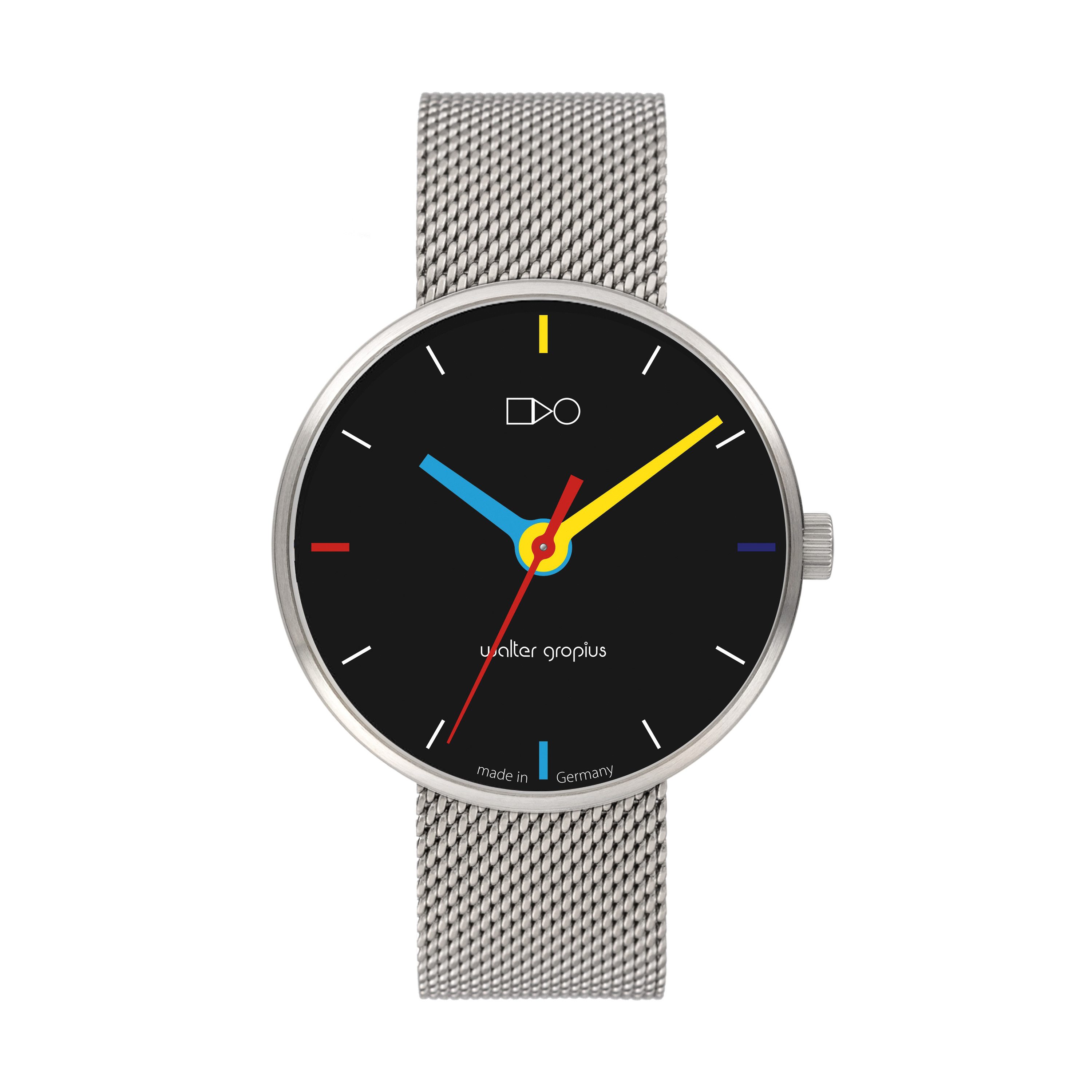 Walter Gropius Quarzuhr Made in Germany, Saphirglas, Forum Simplex - WG 016 günstig online kaufen