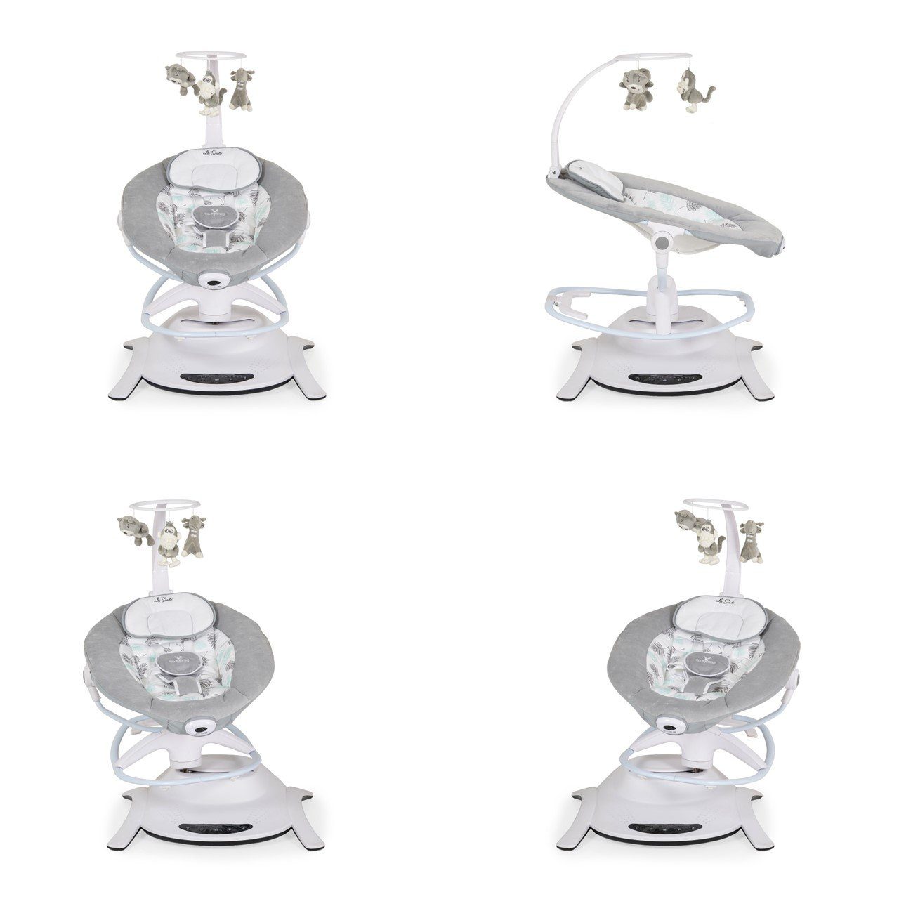 Cangaroo Babywippe Babywippe La Scala elektrisch, Schaukelfunktion Vibration Fernbedienung