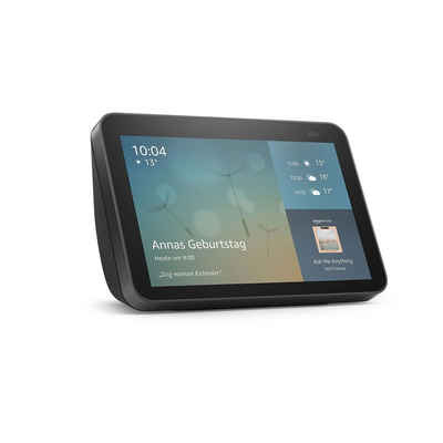 Amazon Echo Show 8 Alexa Lautsprecher HD-Smart Display Smart Speaker (Bluetooth, WLAN (WiFi), Sprachsteuerung, App-steuerbar, Smart Home Steuerung, Videoanrufe)