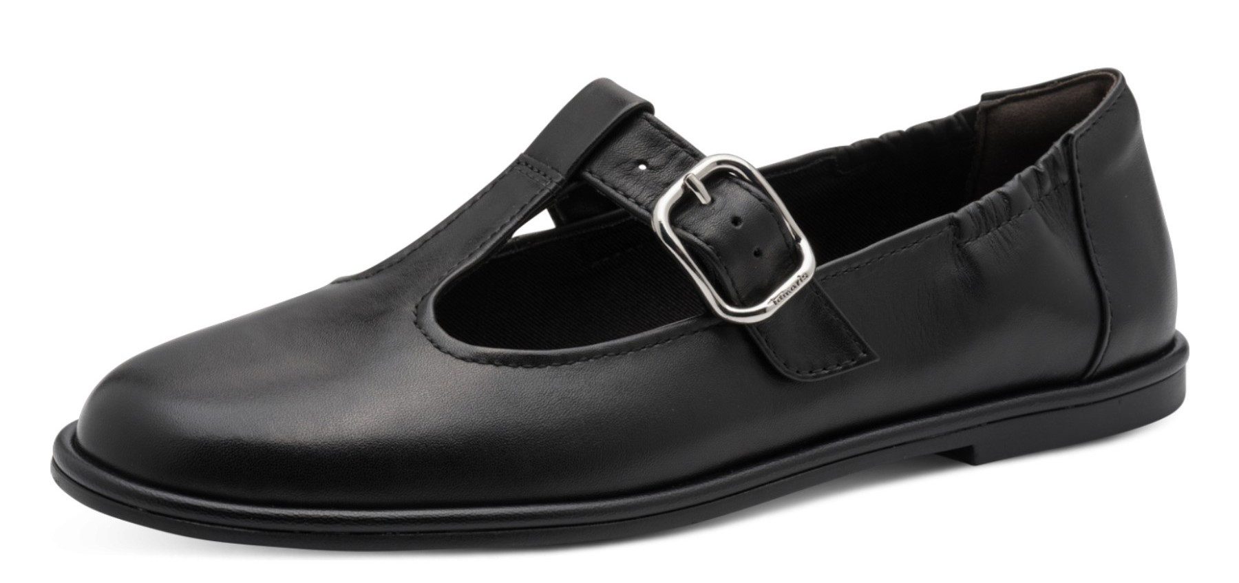 Tamaris 1-22123-46 003 Black Leather Mokassin