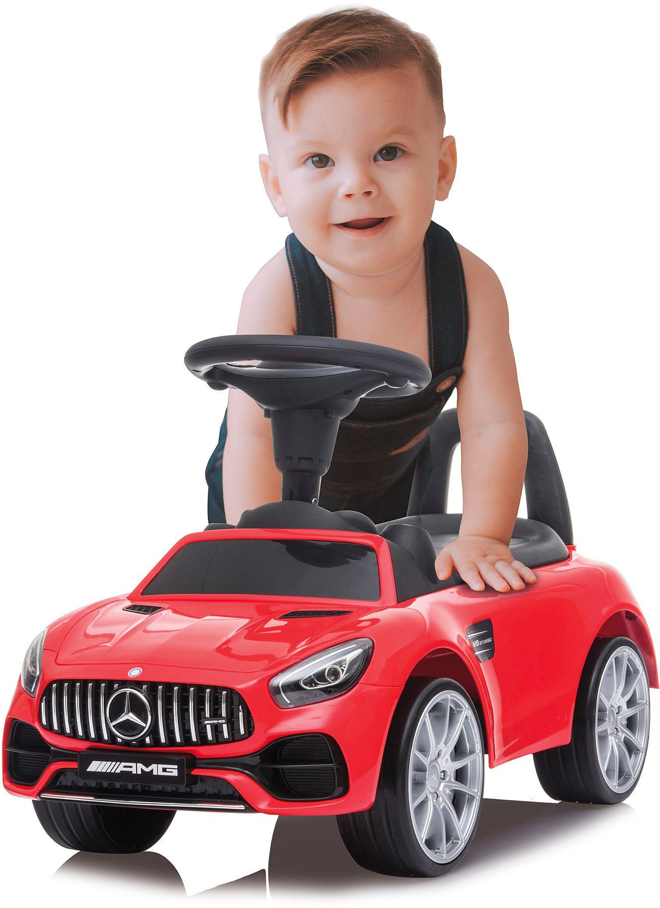 Image of Jamara - Rutscher Mercedes-Benz AMG GT rot