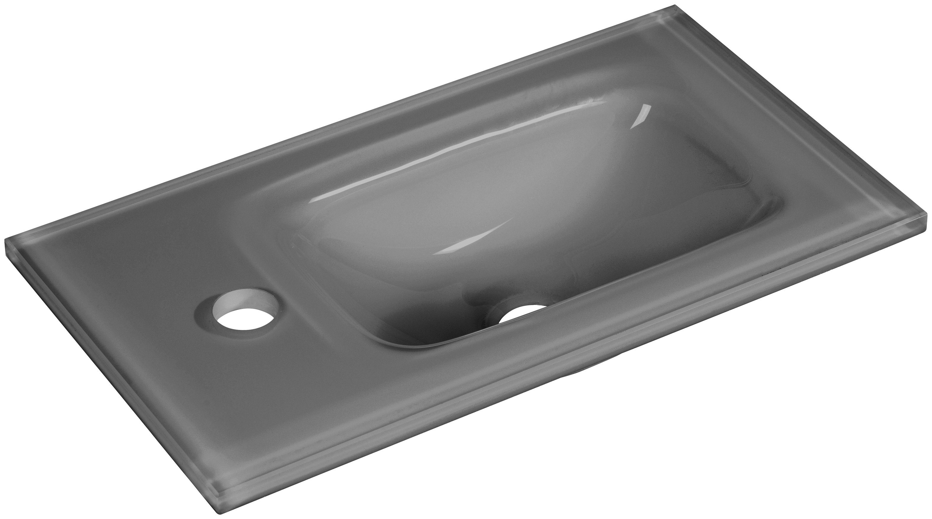 FACKELMANN Einbauwaschbecken SBC, links u. rechts verwendbar, 1,5 cm Stärke, ohne Überlauf
