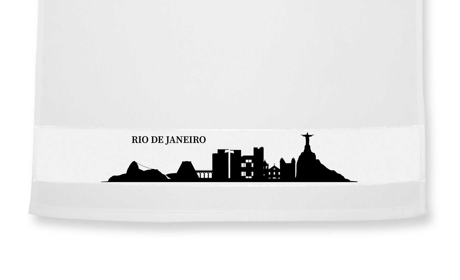 die Stadtmeister Geschirrtuch Skyline Rio de Janeiro