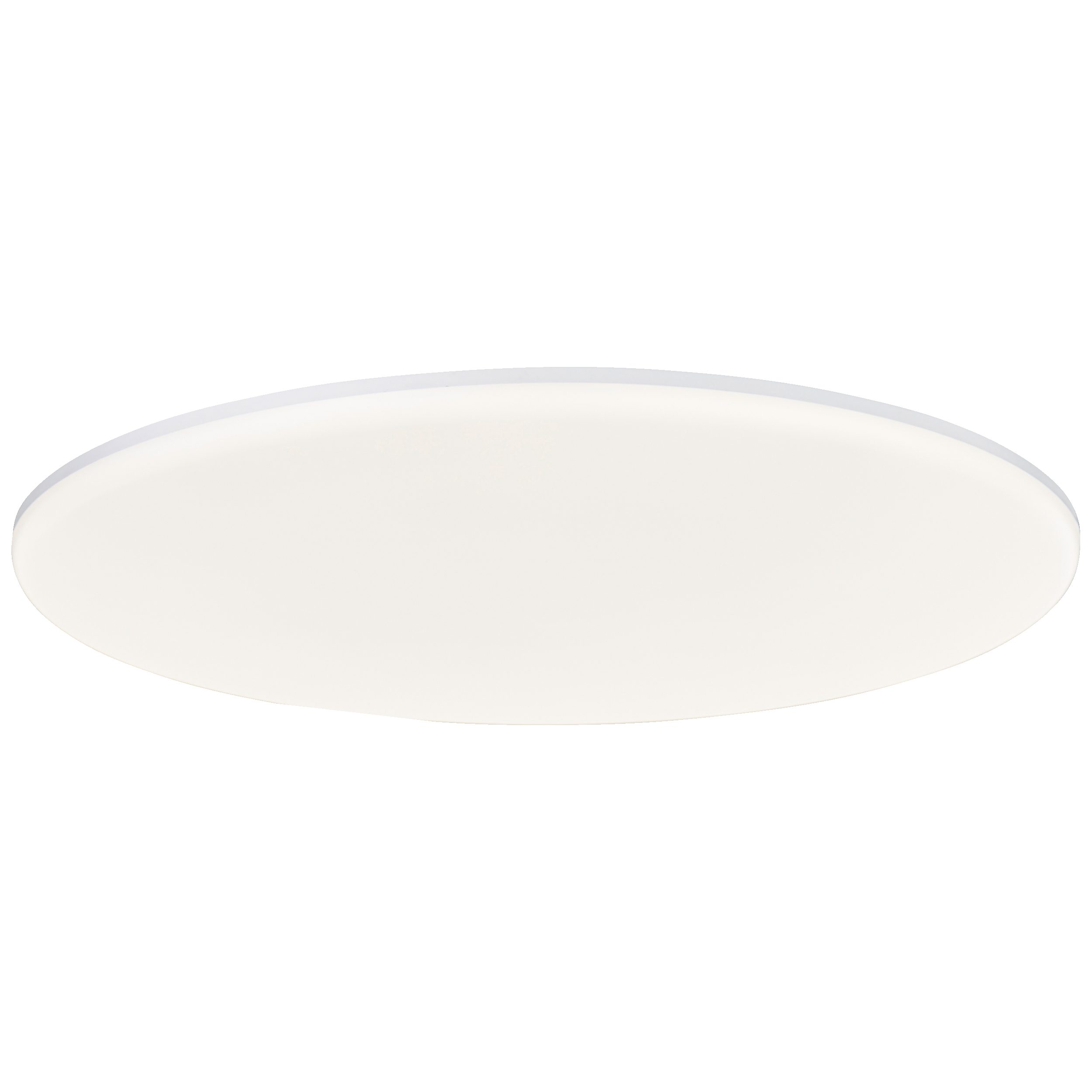 Lightbox Deckenleuchte, LED fest integriert, Neutralweiß, LED-Deckenlampe, Ø 45 cm, 46 W, 6000 lm, 4000 K, weiß