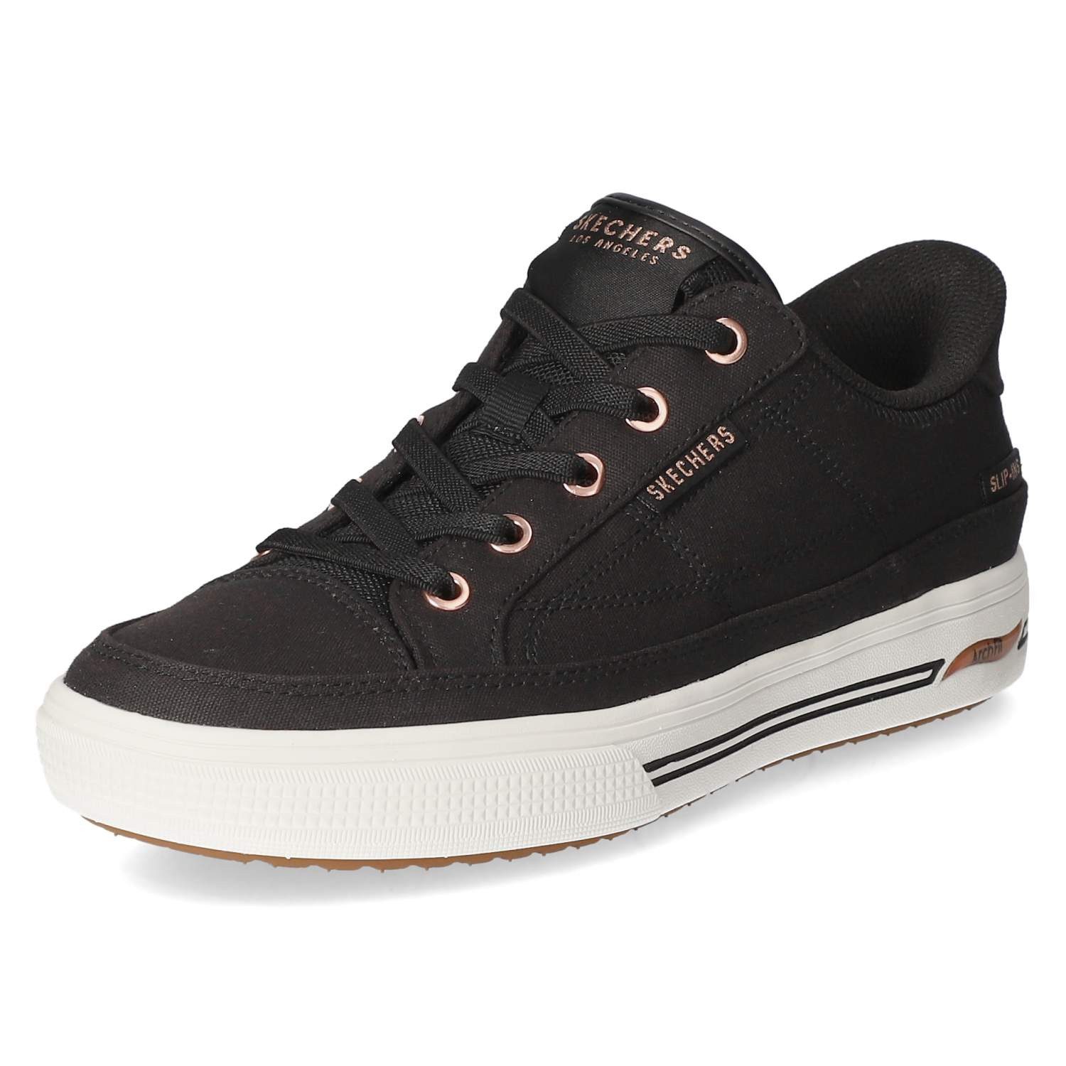 Skechers Skechers 177197 BLK Damen Textil schwarz Schnürschuh günstig online kaufen