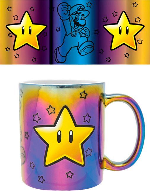 Image of PYRAMID Tasse »Super Mario Star Power«, Keramik