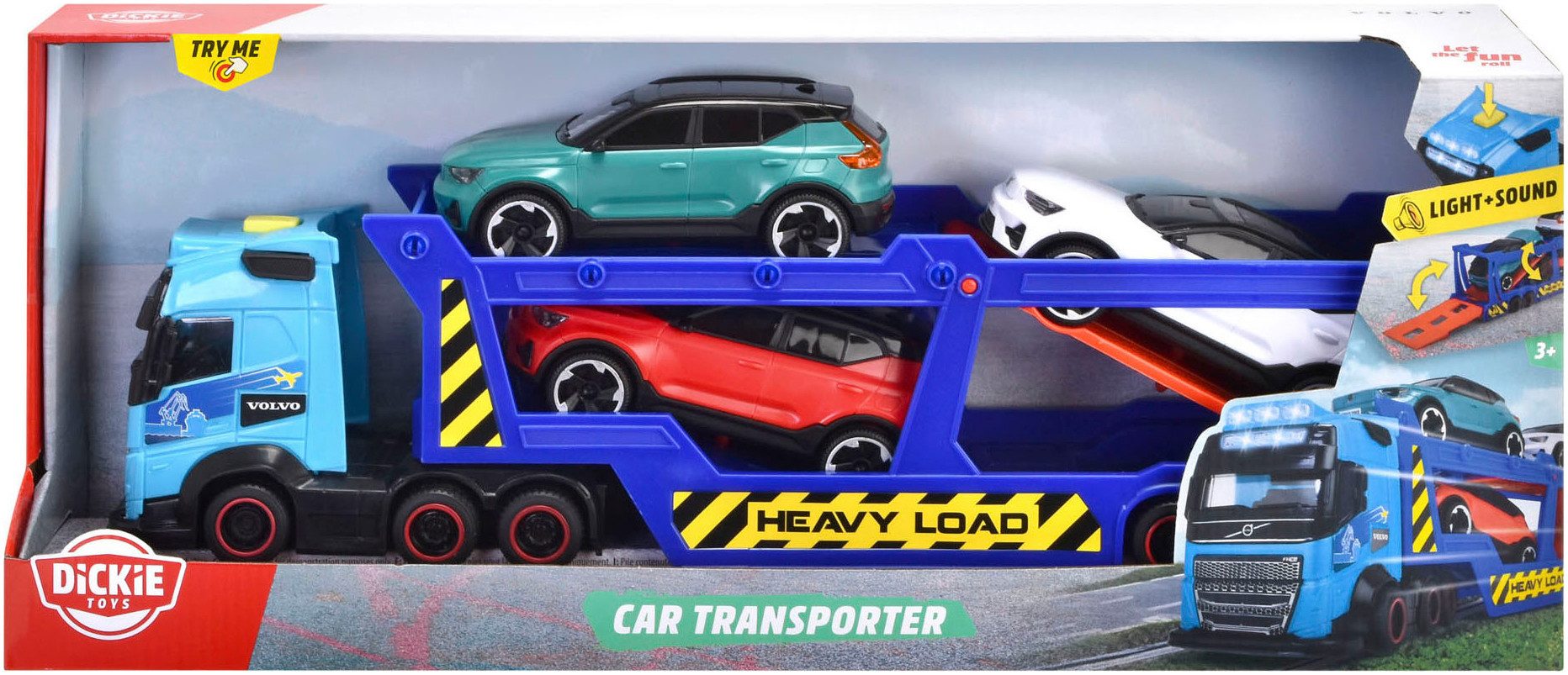 Dickie Toys Spielzeug-LKW Volvo Auto-Transporter FH günstig online kaufen