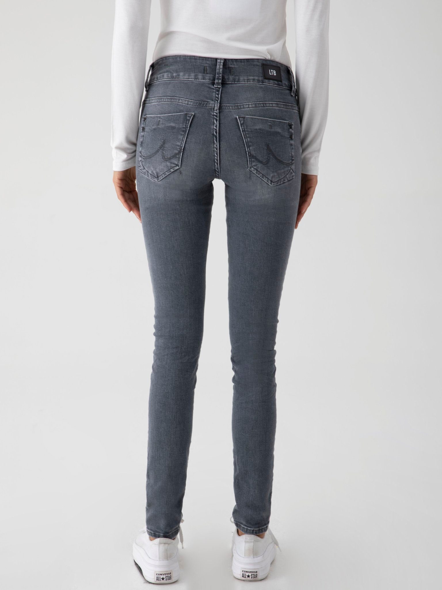 LTB Slim-fit-Jeans LTB Molly M Fall Wash Undamaged Jeans Grey