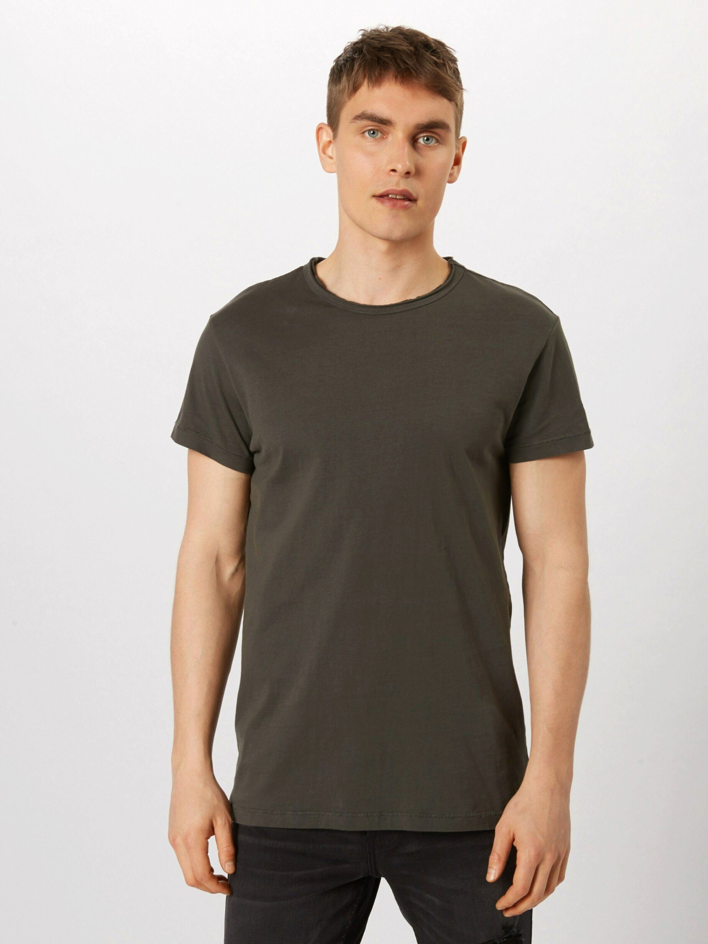 T-Shirt CLASSICS grey dark URBAN (1-tlg)