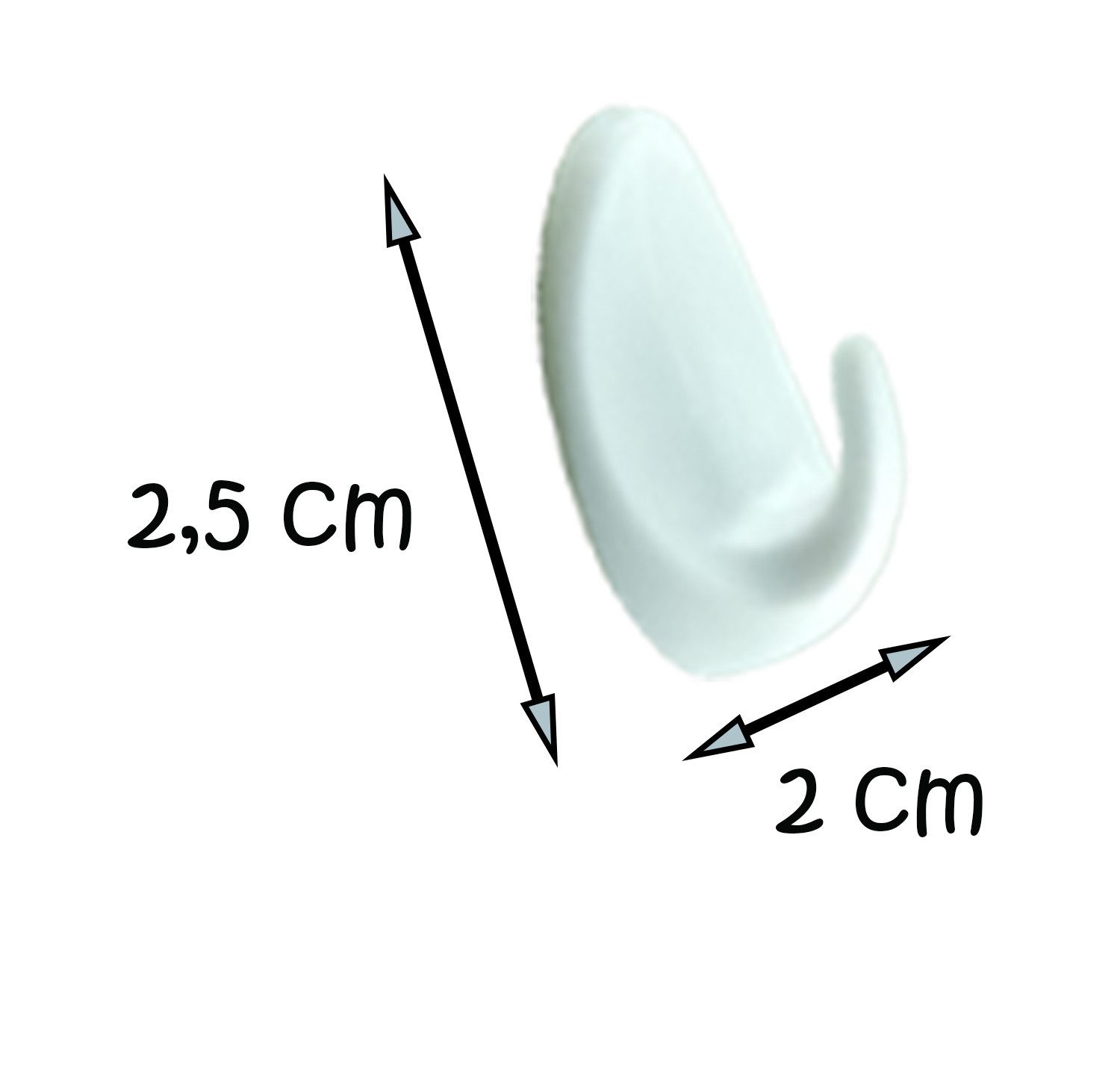 Best Choice Klebehaken Selbstklebehaken Set 9-teilig Weiß, Glatte Klebeflächen, (Set, 9-St., Klebehaken), selbstklebend Küchenhaken Haken Handtuchhaken