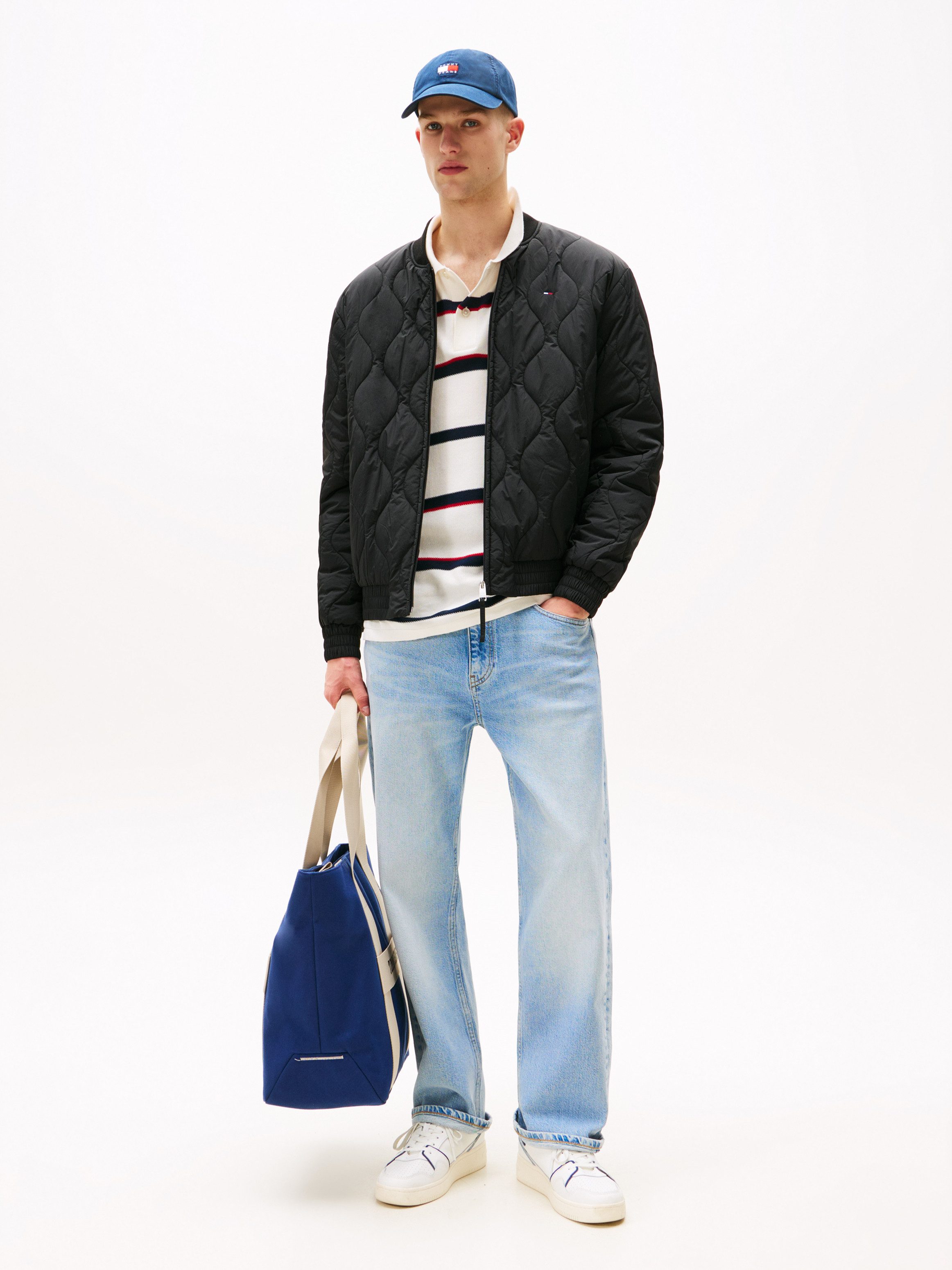 Tommy Jeans Bomberjacke TJM LW QUILTED BOMBER JACKET EXT Fliegerjacke, Frei günstig online kaufen